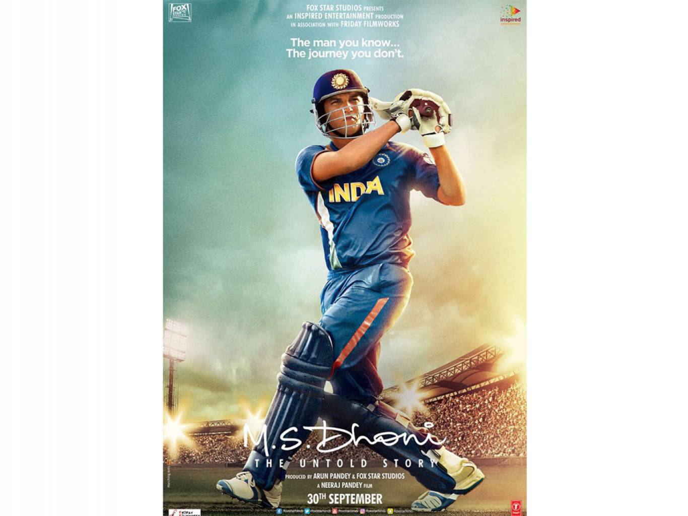 MS Dhoni Movie Wallpapers Wallpaper Cave