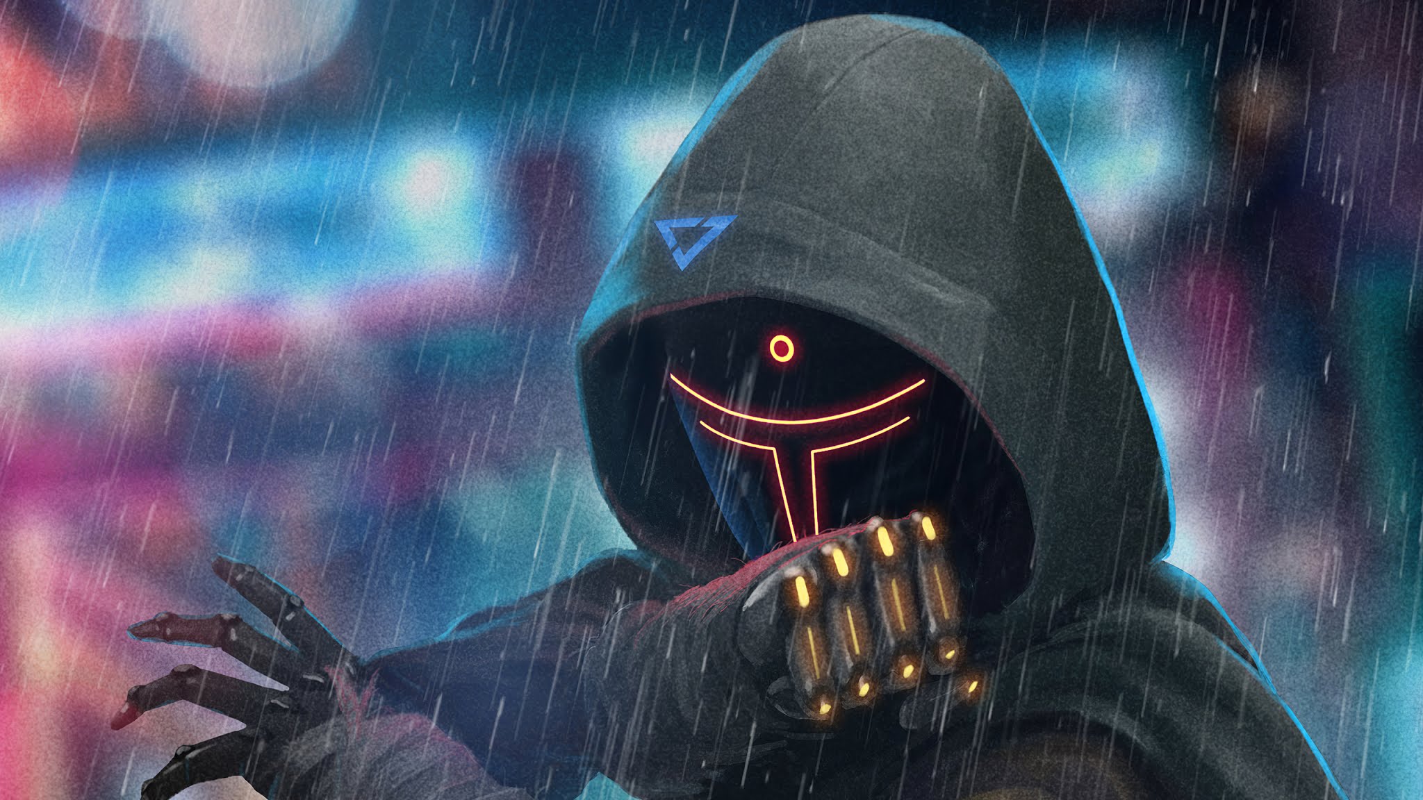 Neon Ninja Wallpapers Wallpaper Cave