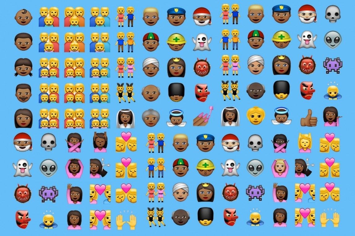 Blue Emoji Wallpapers Wallpaper Cave