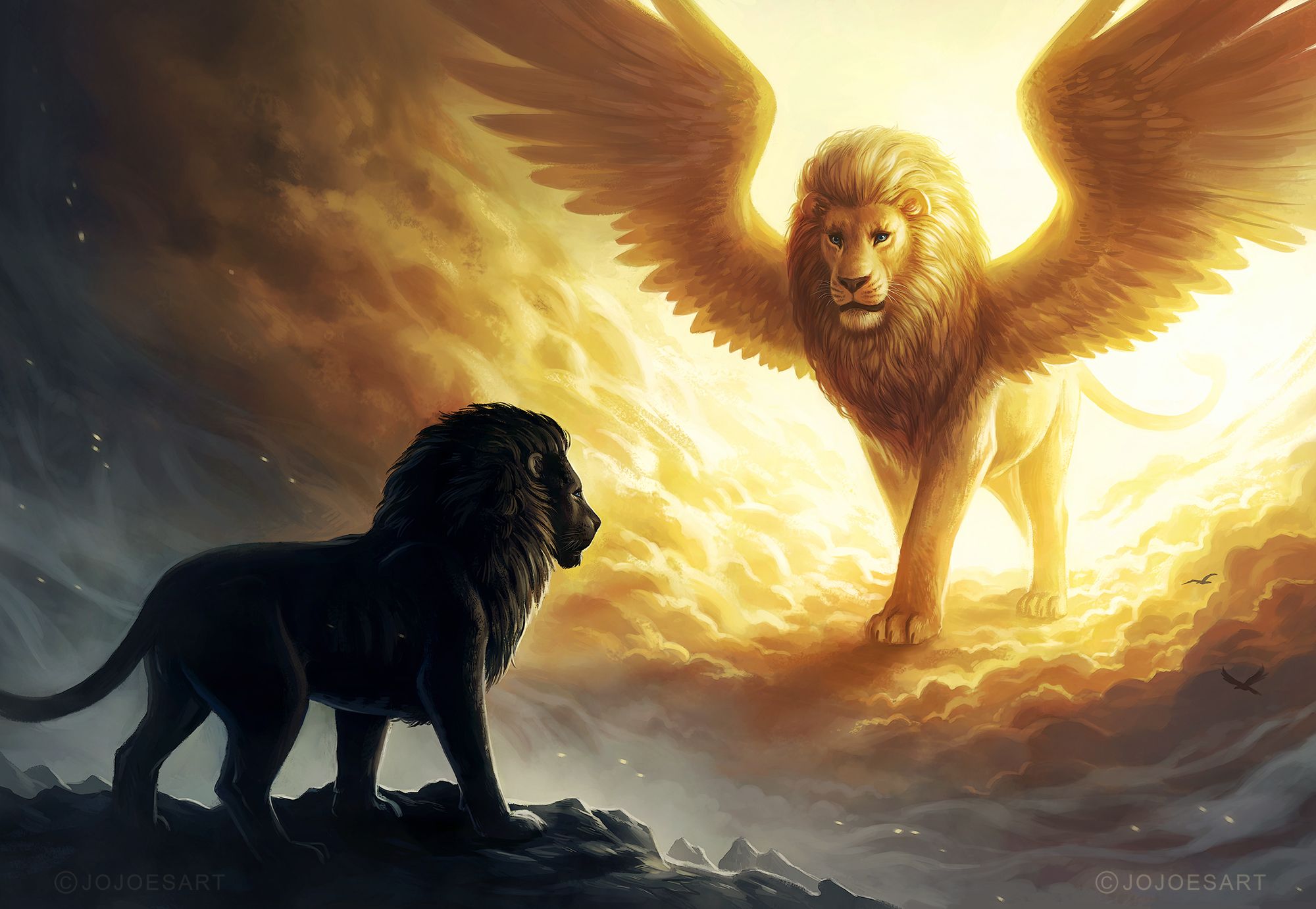 Fantasy Lion Wallpapers Wallpaper Cave