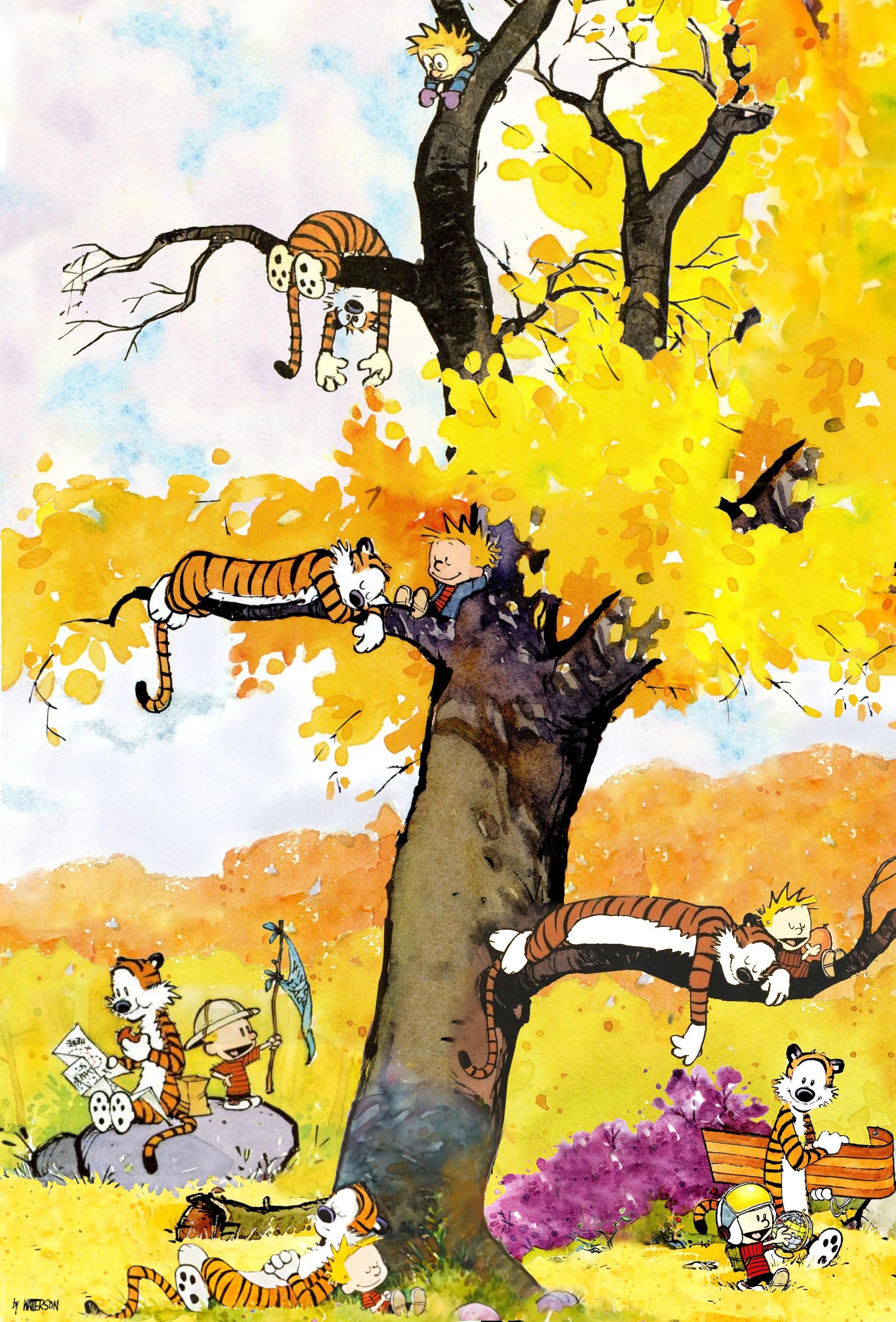 Calvin And Hobbes Summer Wallpapers Wallpaper Cave