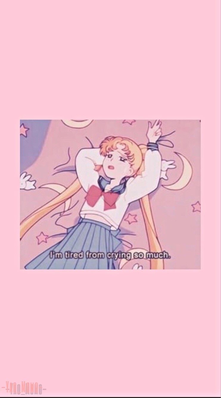 Sailor Moon Pink Aesthetic Wallpapers Wallpaper Cave