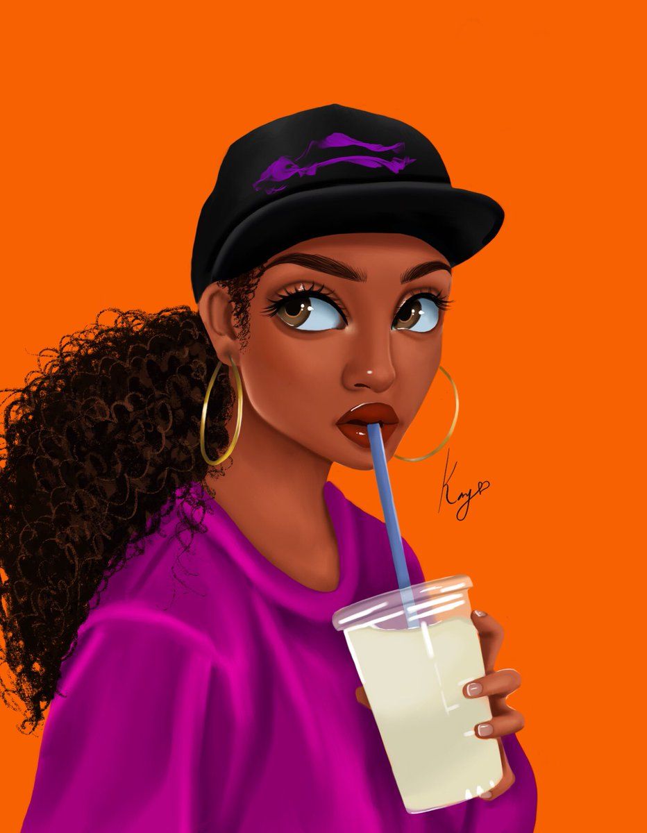 Black Girl Drawings Wallpapers Wallpaper Cave