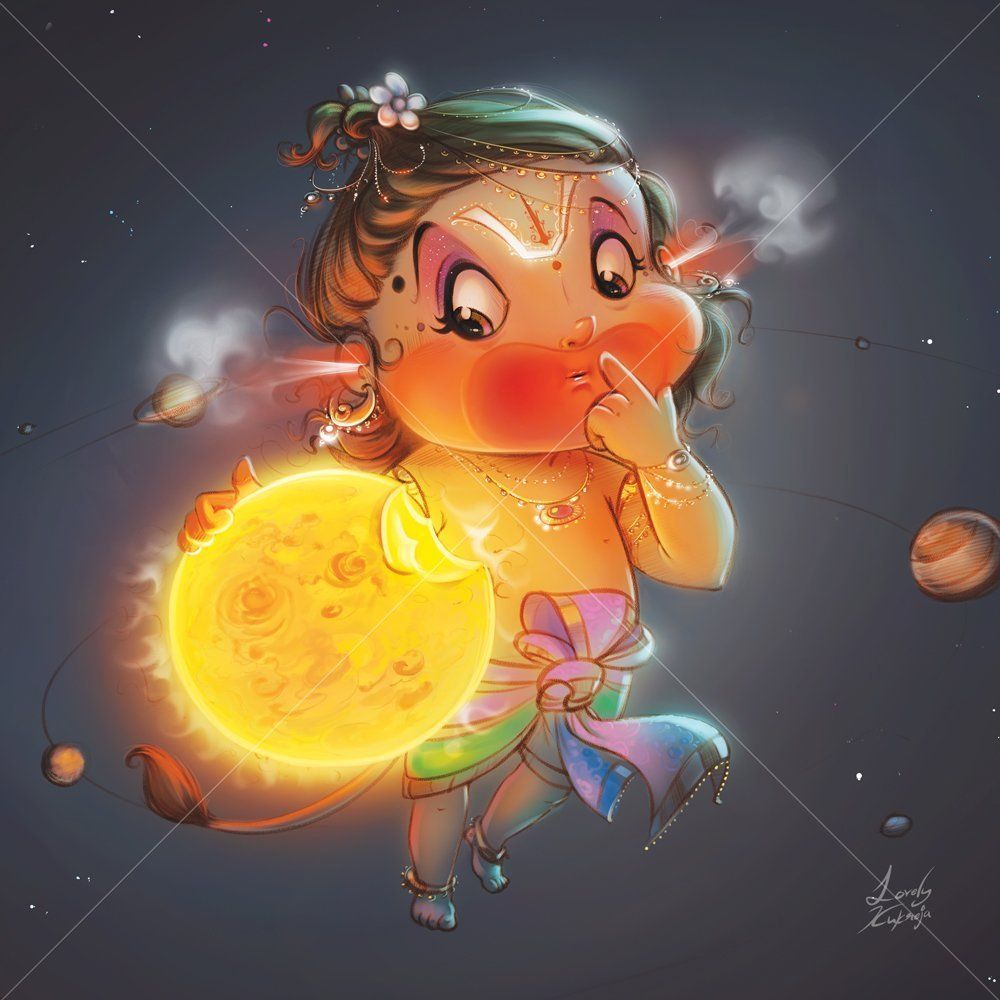 Little Hanuman Wallpapers Wallpaper Cave