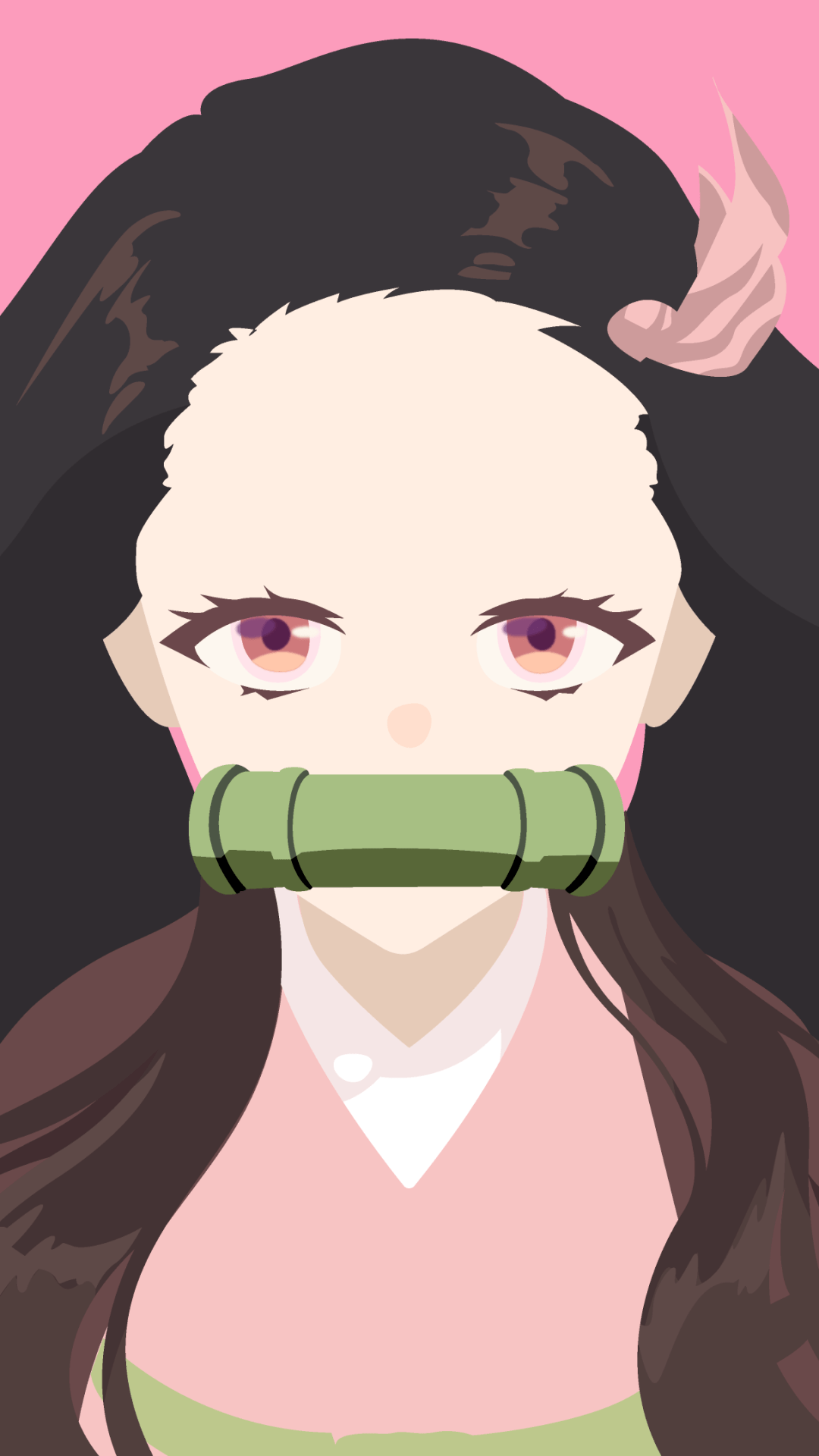Demon Slayer Minimalist Wallpapers Wallpaper Cave