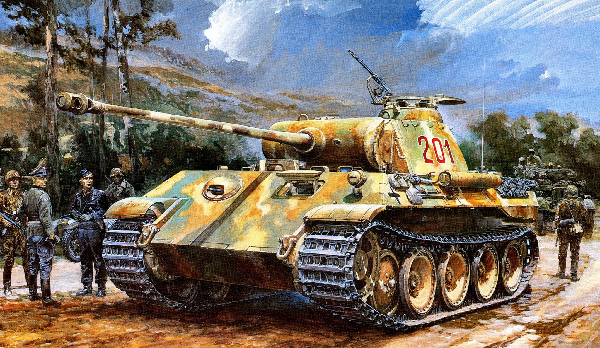 Panther Tank Wallpapers Wallpaper Cave