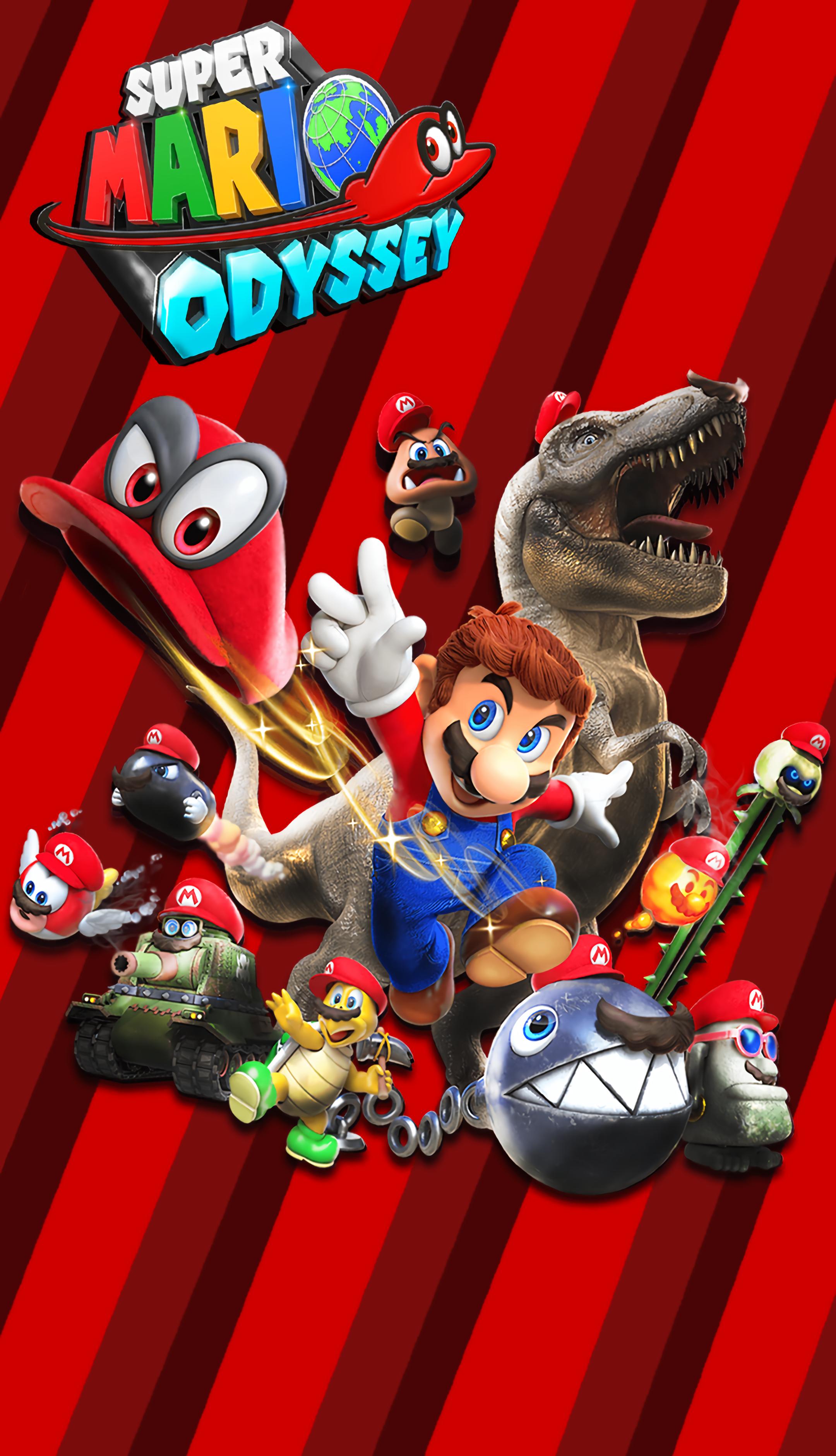 Mario Odyssey Mobile Wallpapers Wallpaper Cave