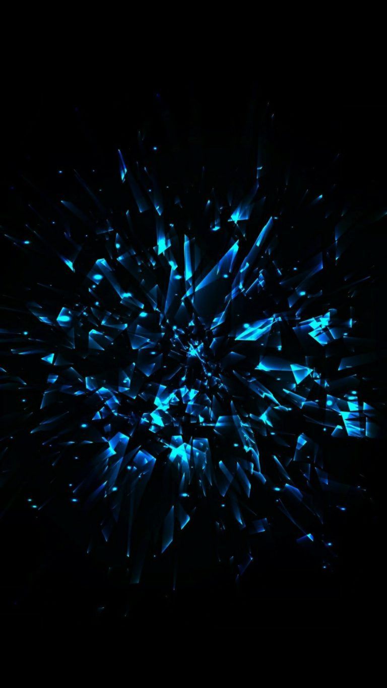 Electric Blue And Black Phone Wallpapers Wallpaper Cave