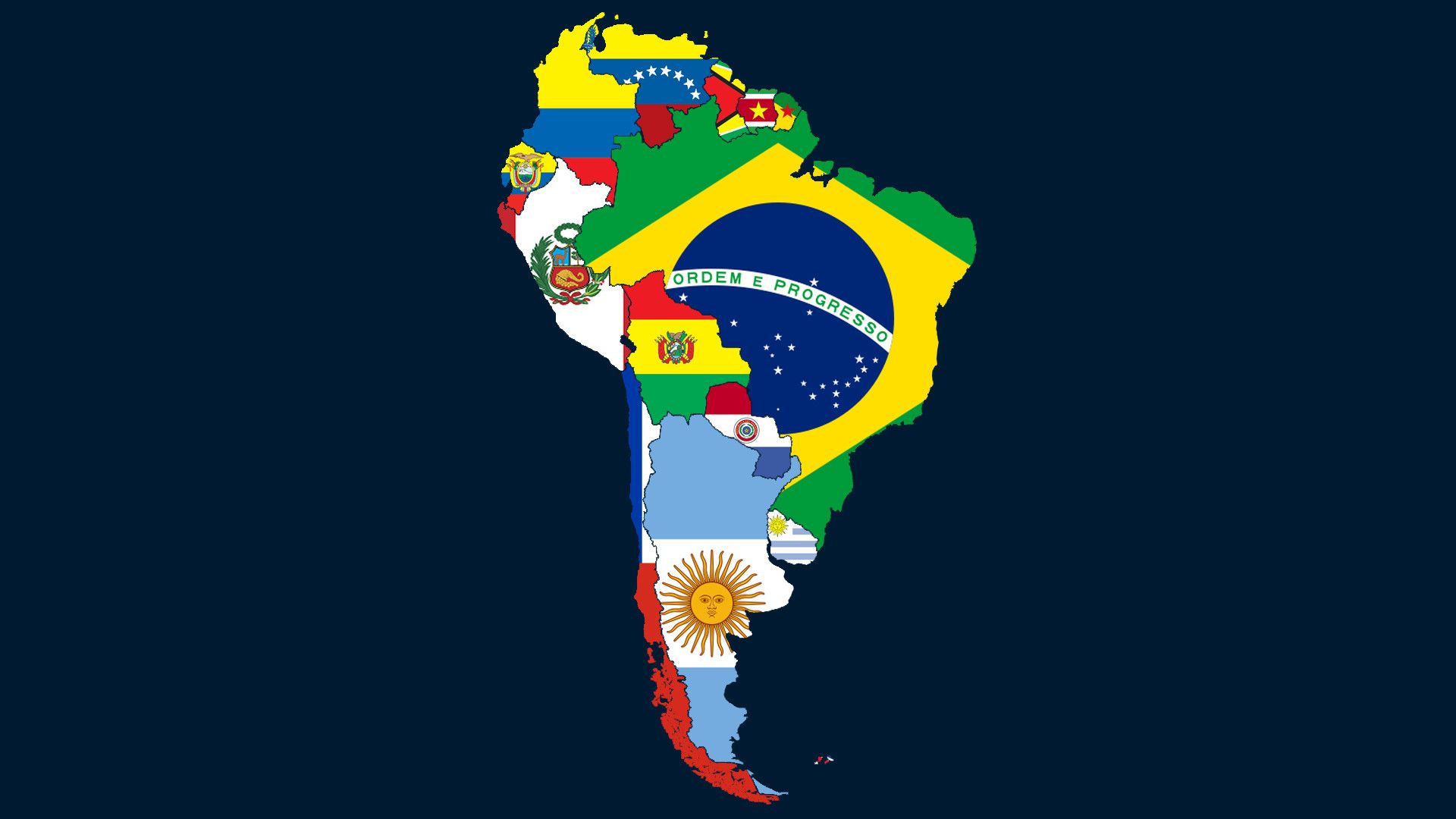 South America Map Wallpapers Wallpaper Cave
