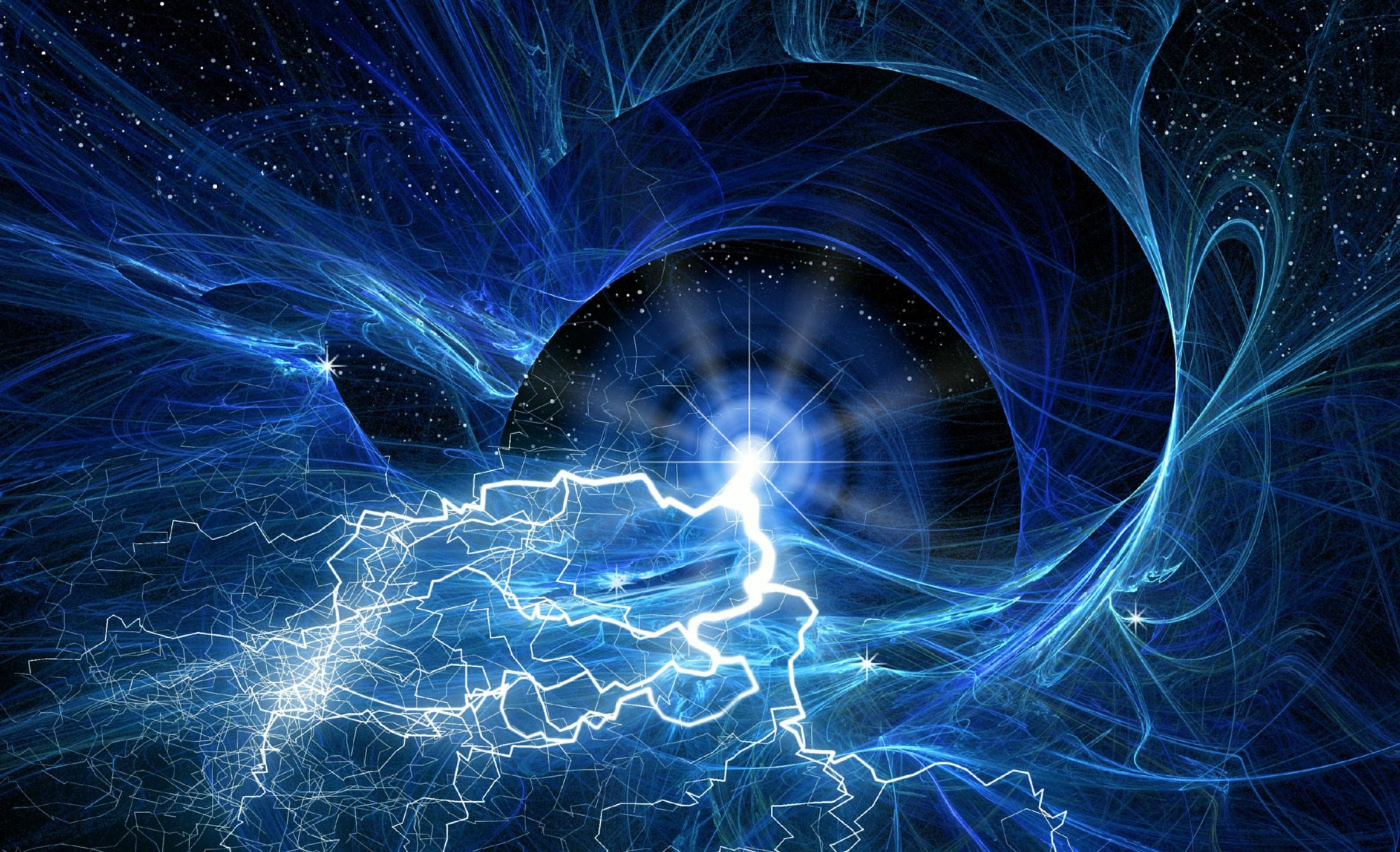 Blue Lightning Wallpapers Wallpaper Cave