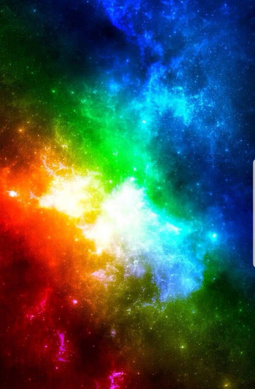 Rainbow Galaxy Wallpapers Wallpaper Cave