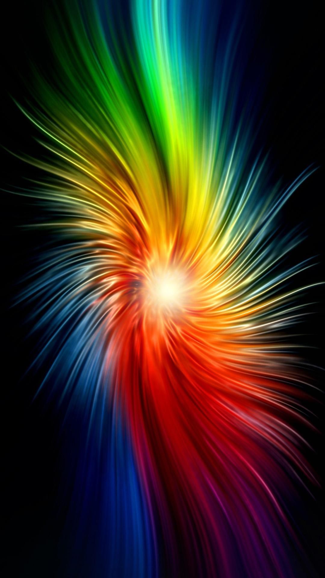 Rainbow Galaxy Wallpapers Wallpaper Cave