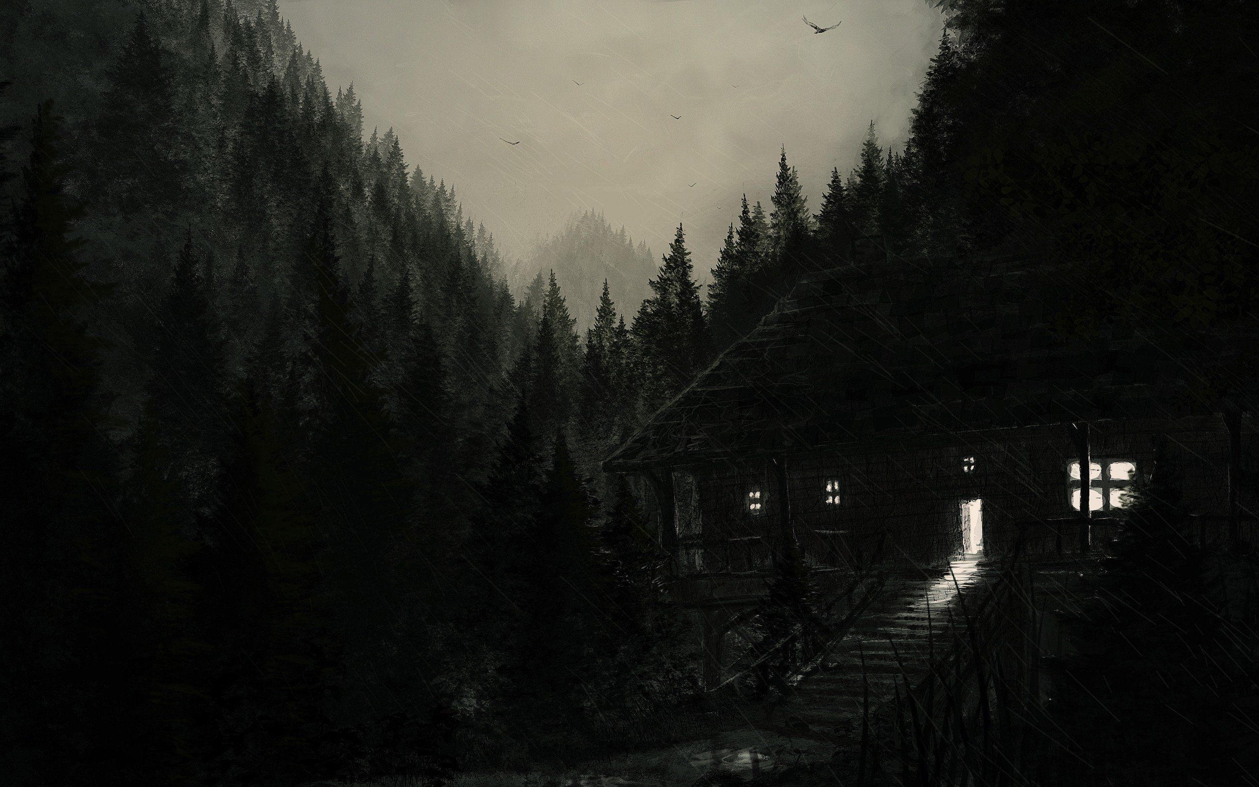 Dark House Wallpapers Wallpaper Cave