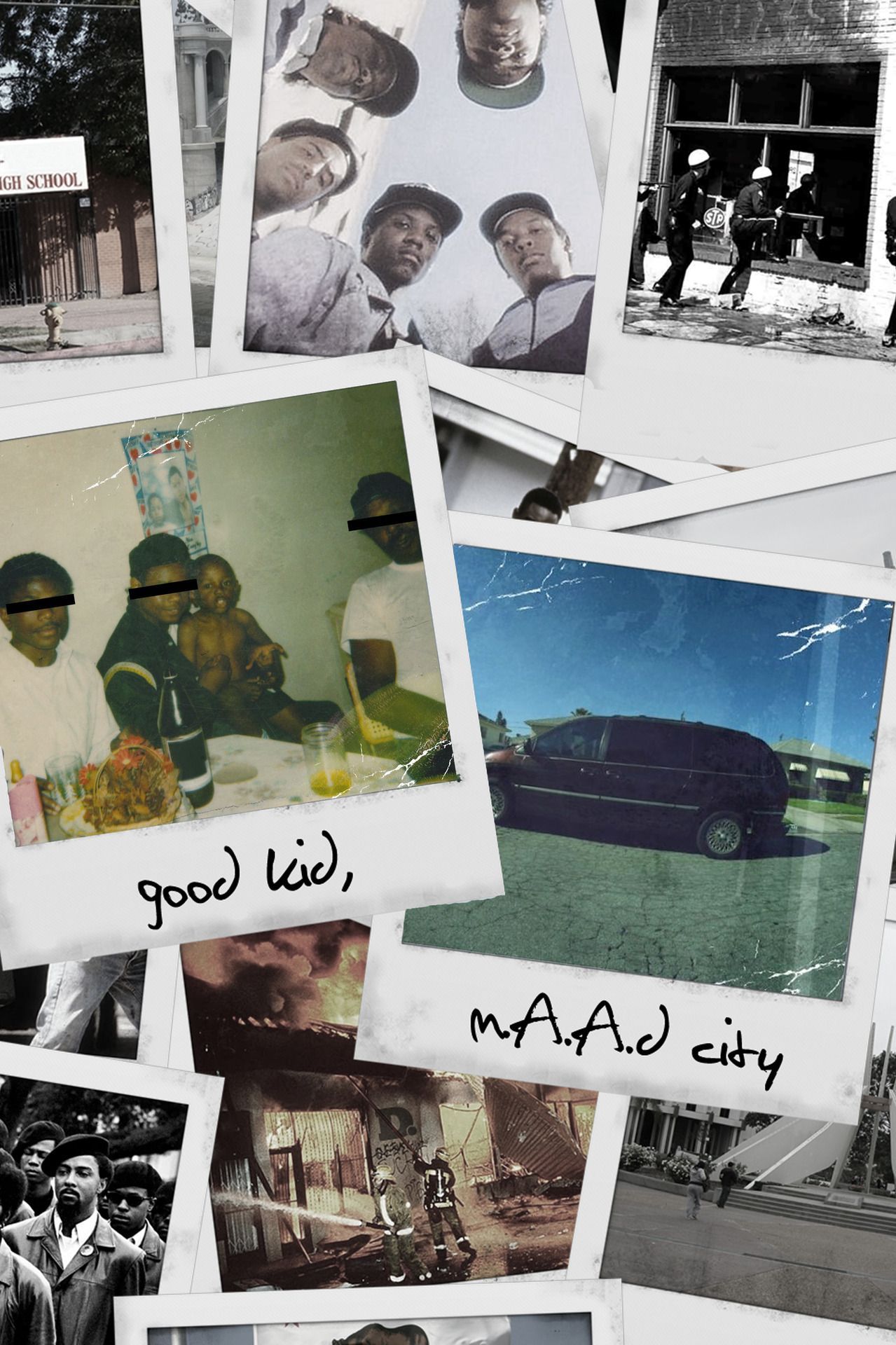 Good Kid Maad City Deluxe Album Art