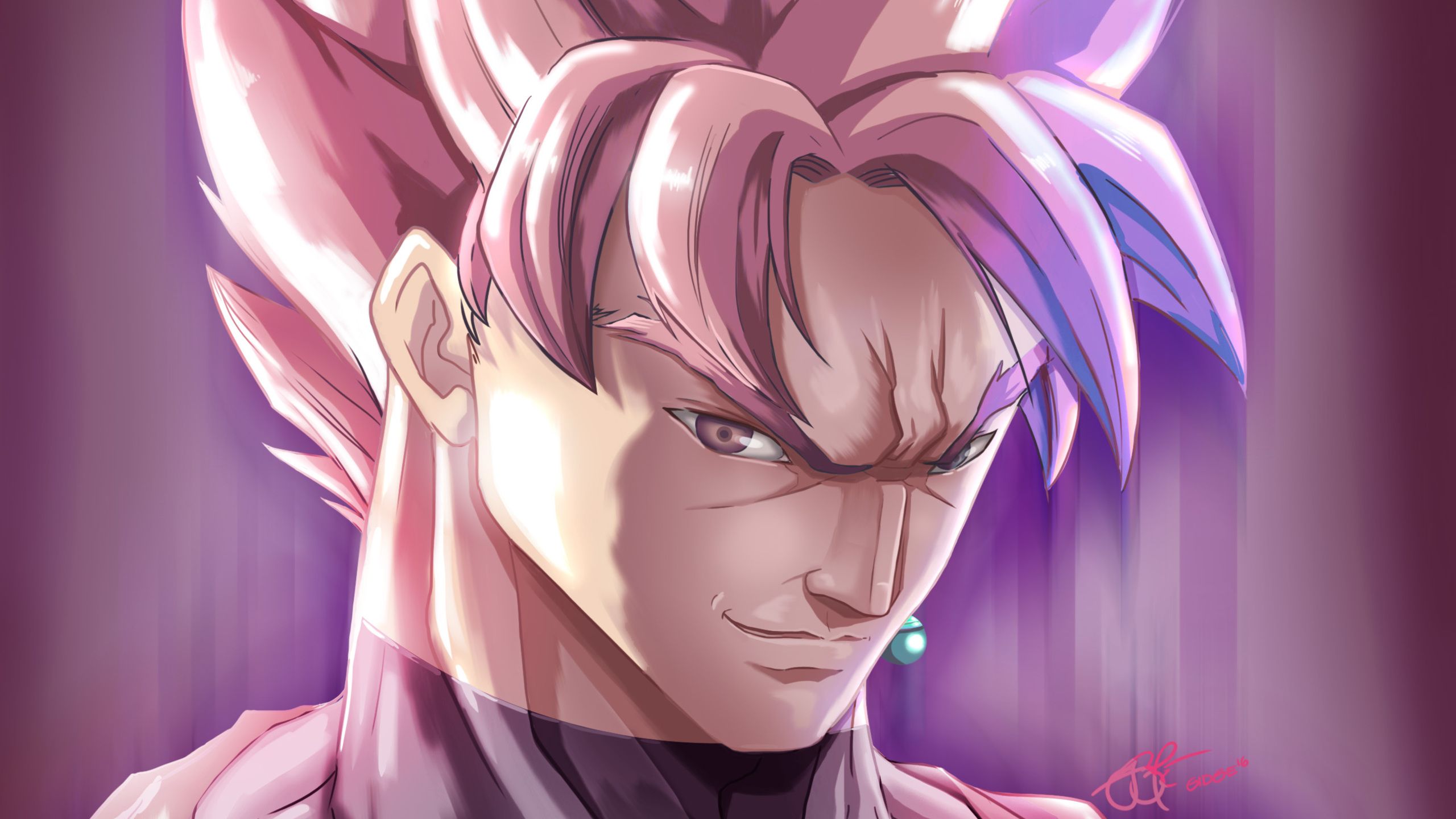 Super Saiyan Rose Desktop Wallpapers Wallpaper Cave