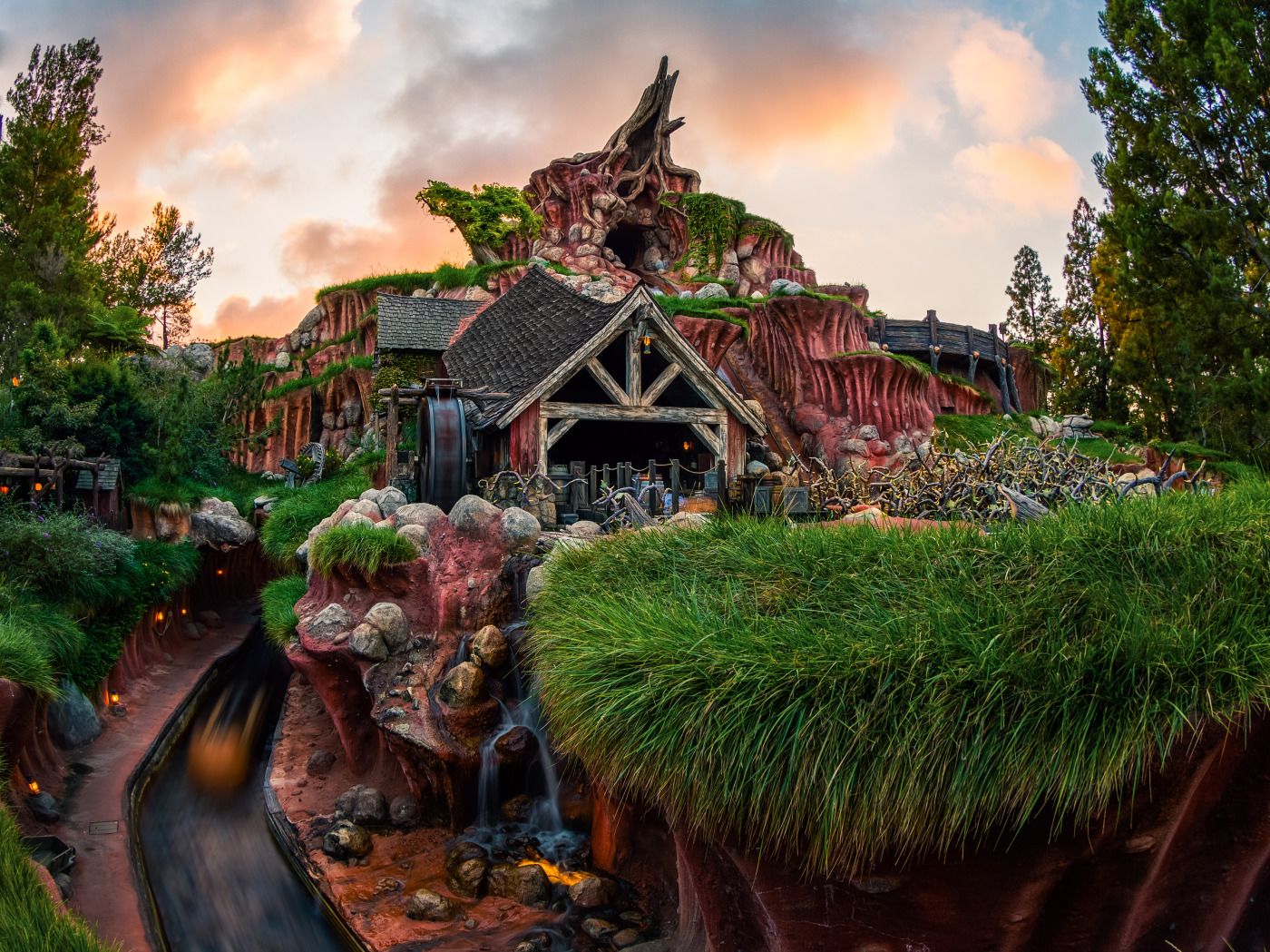 Splash Mountain Wallpapers Wallpaper Cave