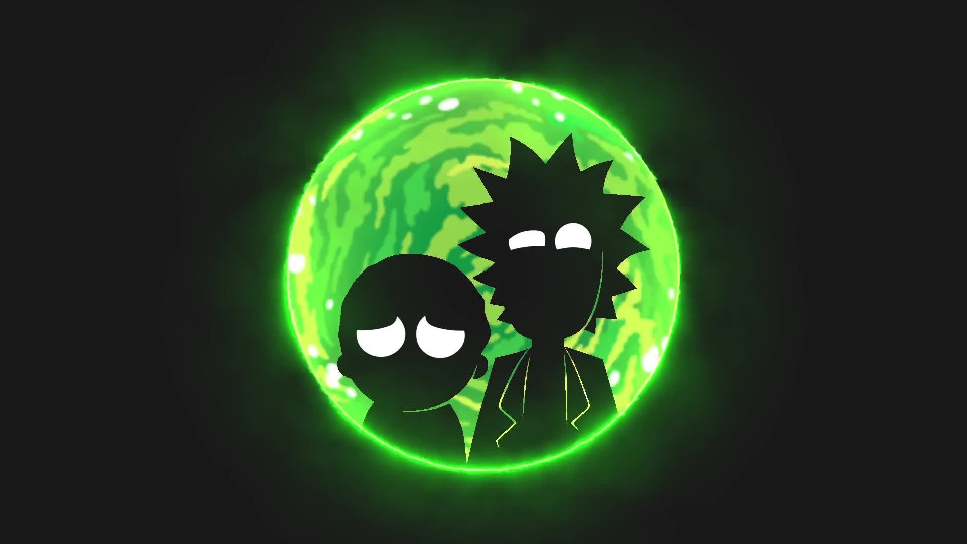 Rick And Morty Portal Wallpapers Wallpaper Cave