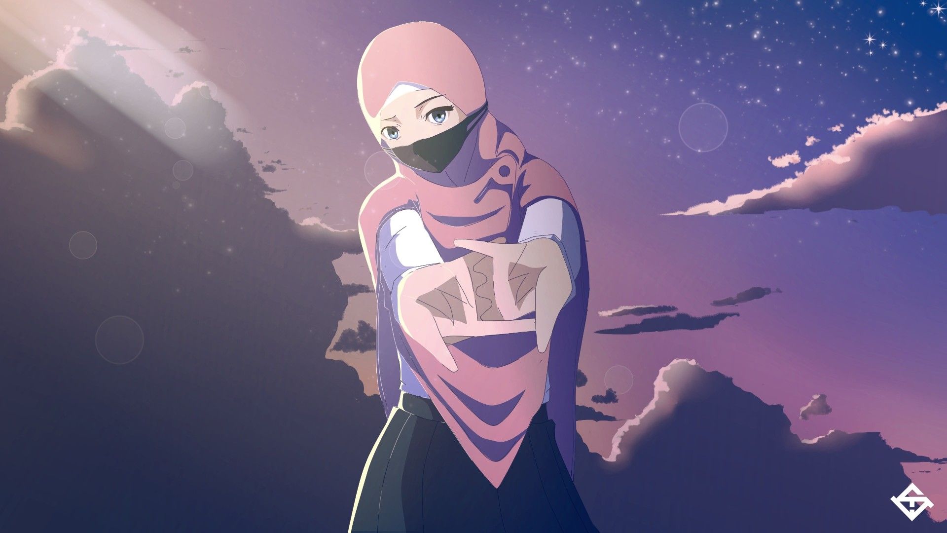 Anime Picture Muslimah Wallpapers Wallpaper Cave