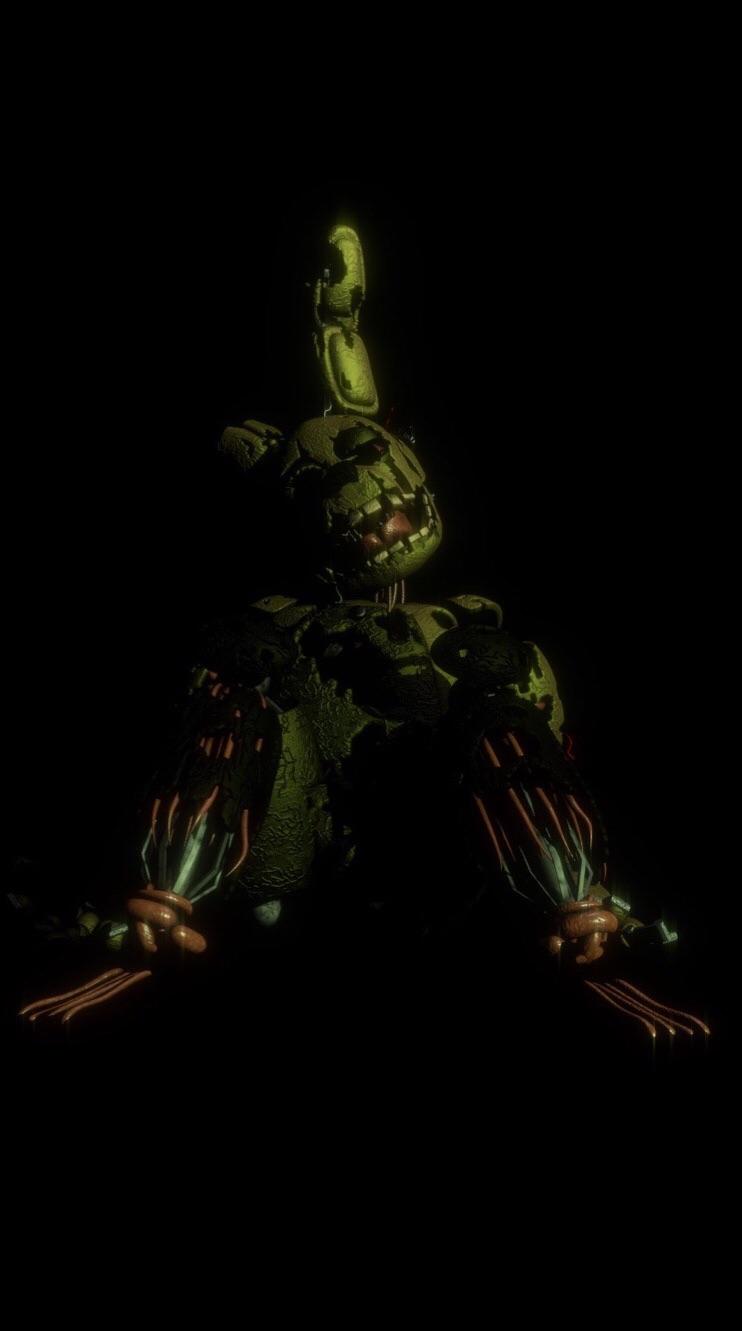 Toxic Springtrap Wallpapers Wallpaper Cave