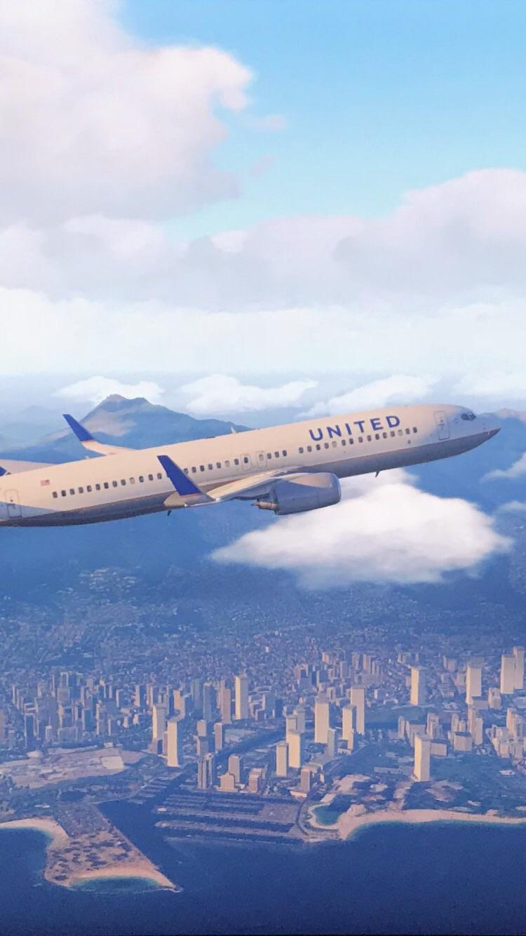 United Airlines Wallpapers Wallpaper Cave