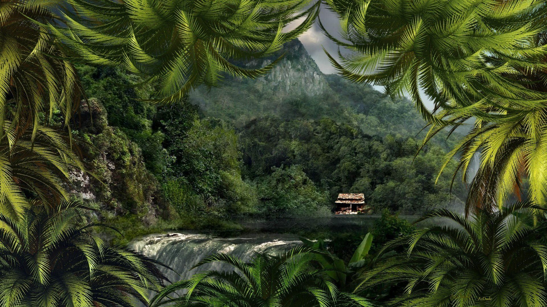 Jurassic Park Jungle Background
