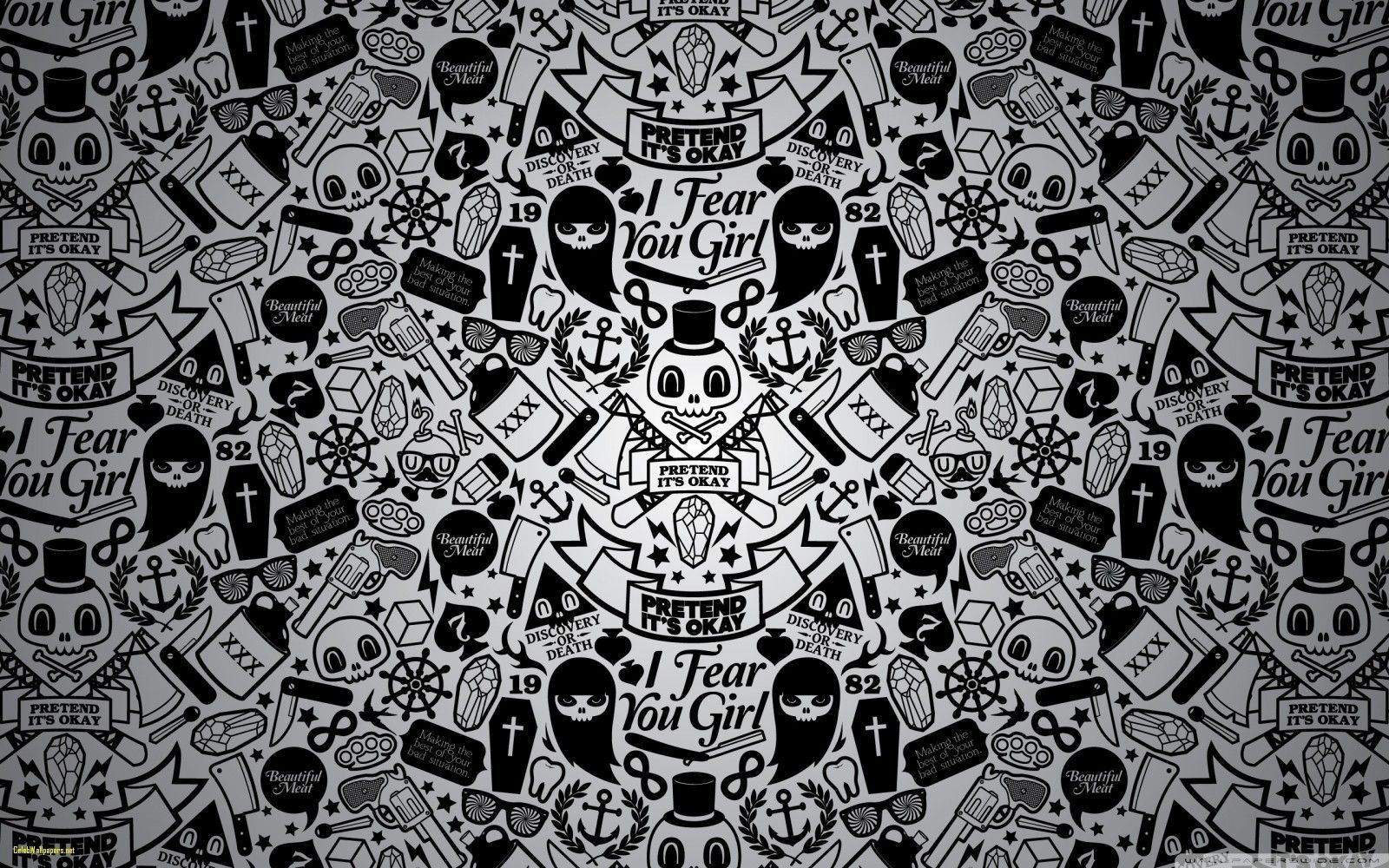 Pastel Goth Desktop Wallpapers Wallpaper Cave