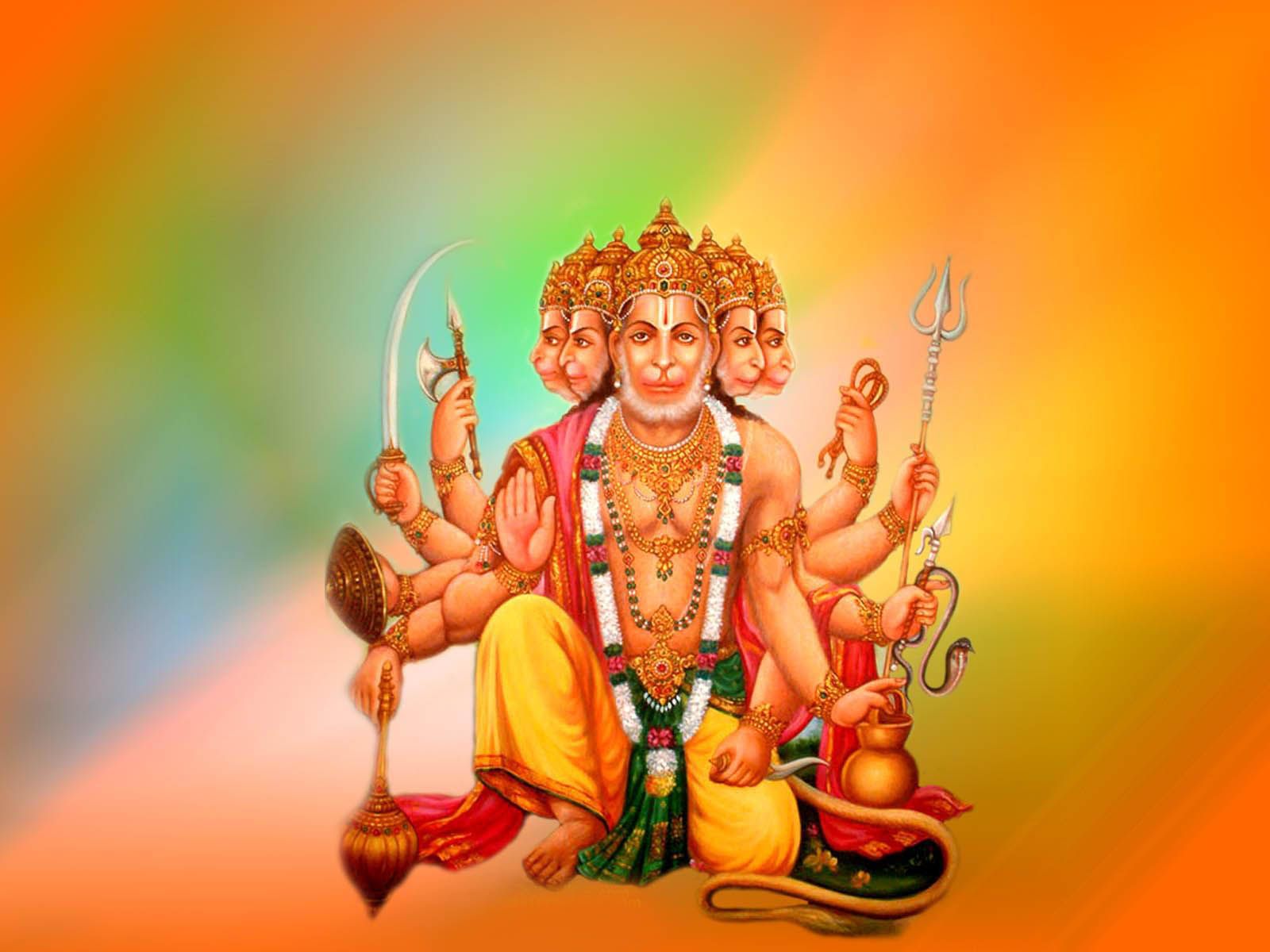 Panchmukhi Hanuman Wallpapers Wallpaper Cave