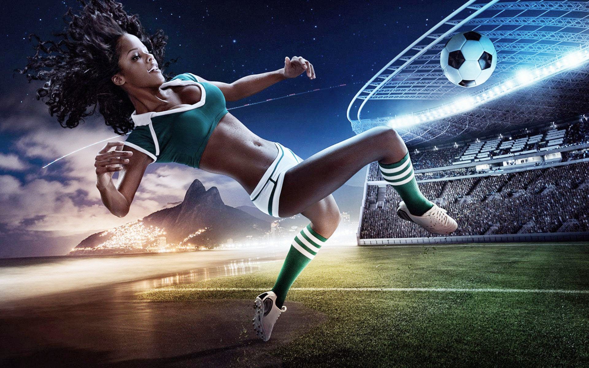 Girls Football Wallpapers Wallpaper Cave