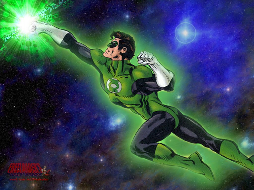 Green Lantern Flying Wallpapers Wallpaper Cave