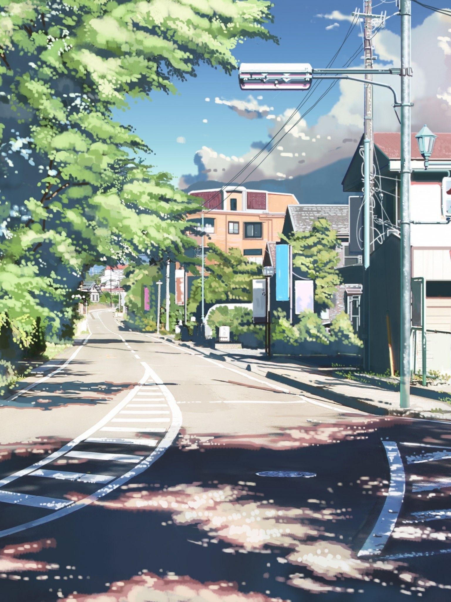 Anime Road Wallpapers Wallpaper Cave