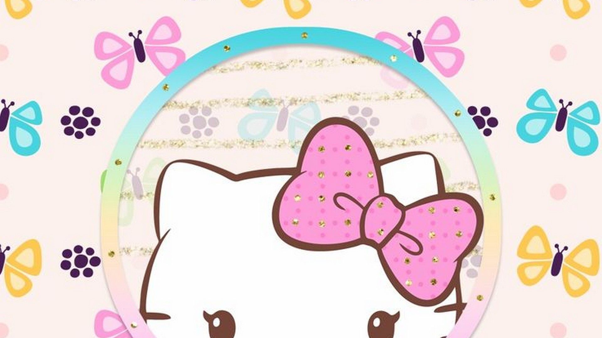 Pink Hello Kitty Computer Wallpapers Wallpaper Cave