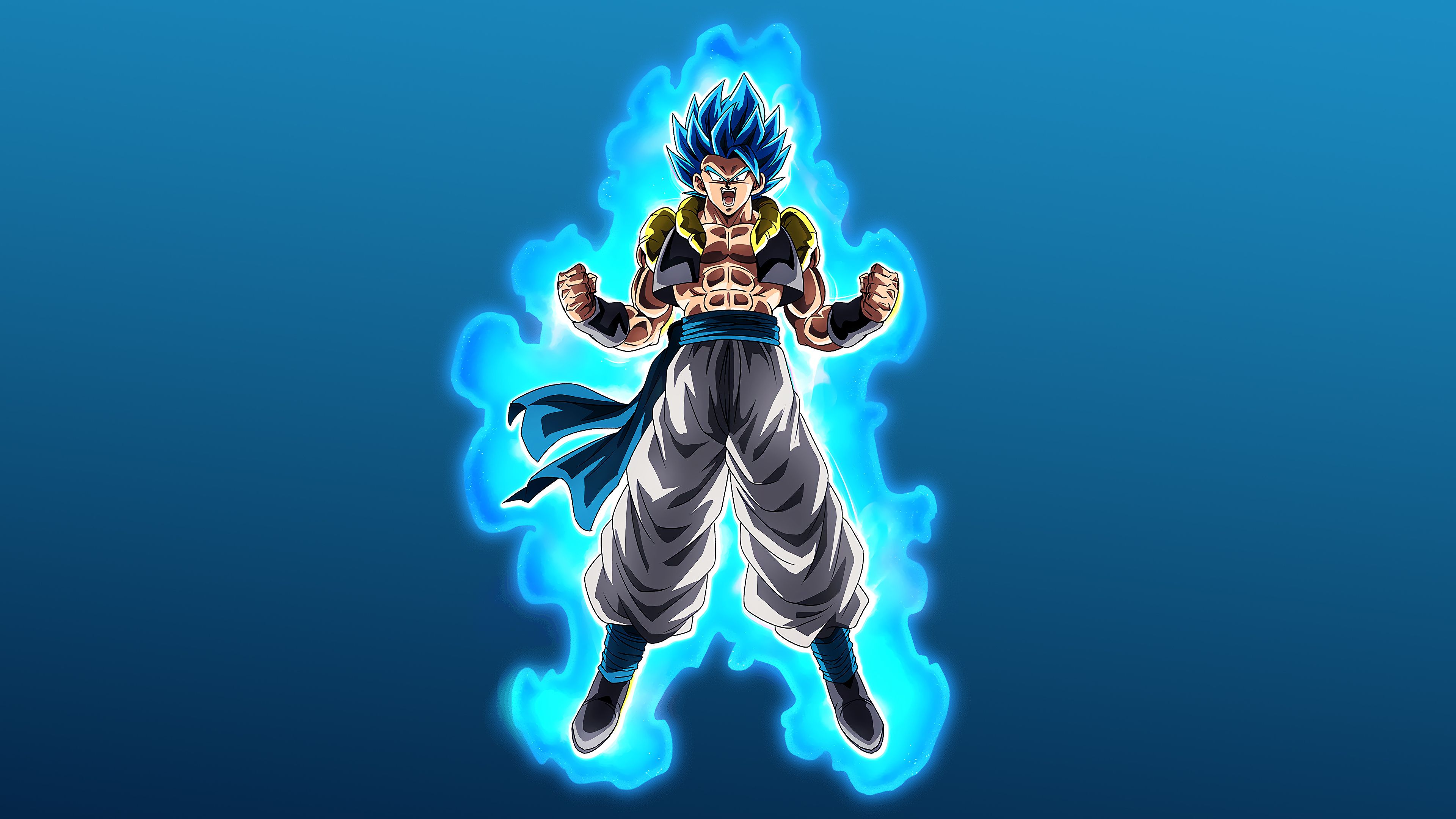 Super Saiyan Blue Gogeta Wallpapers Wallpaper Cave