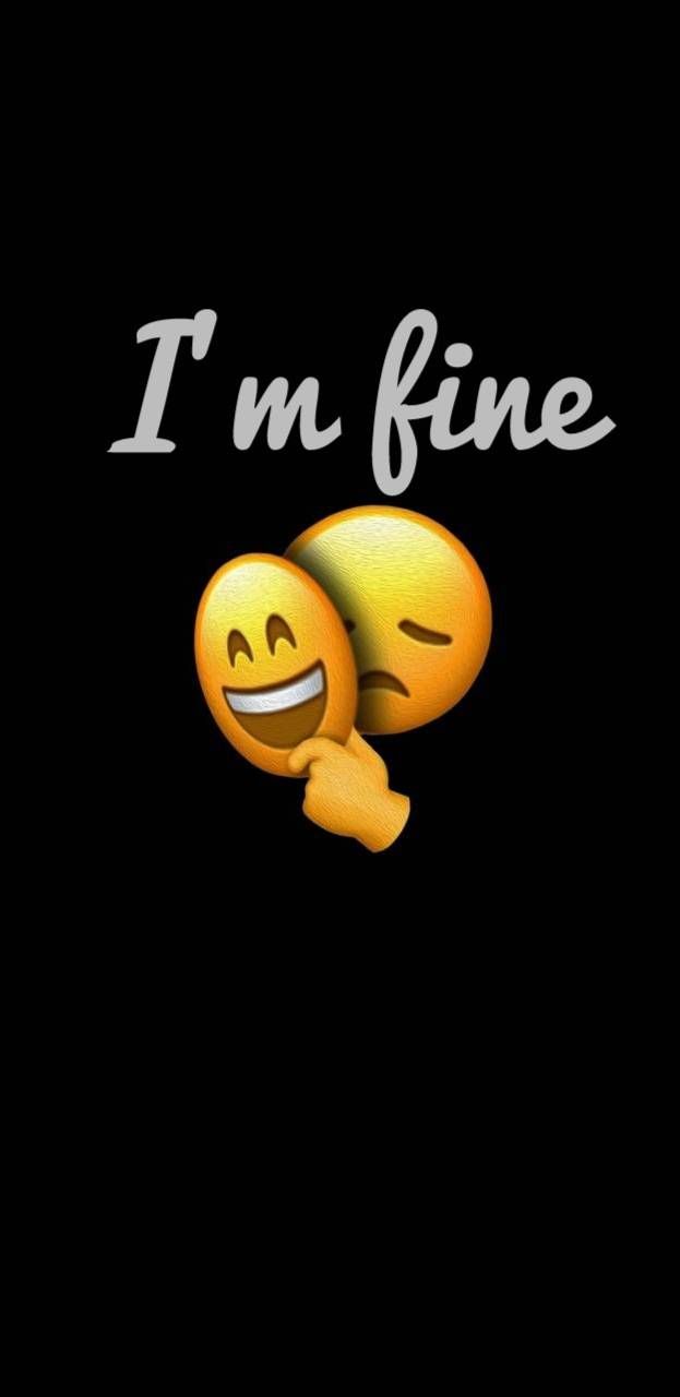Aesthetic I'm Fine Wallpapers Wallpaper Cave