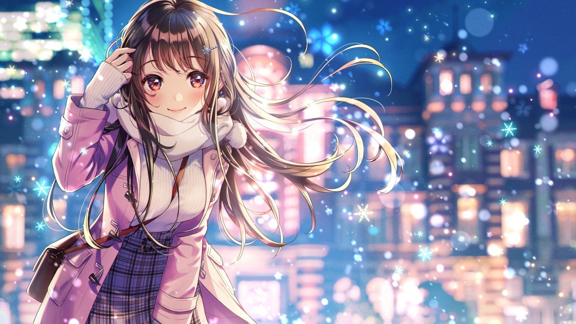 Beautiful Anime Girls 1920x1080 Wallpapers Wallpaper Cave