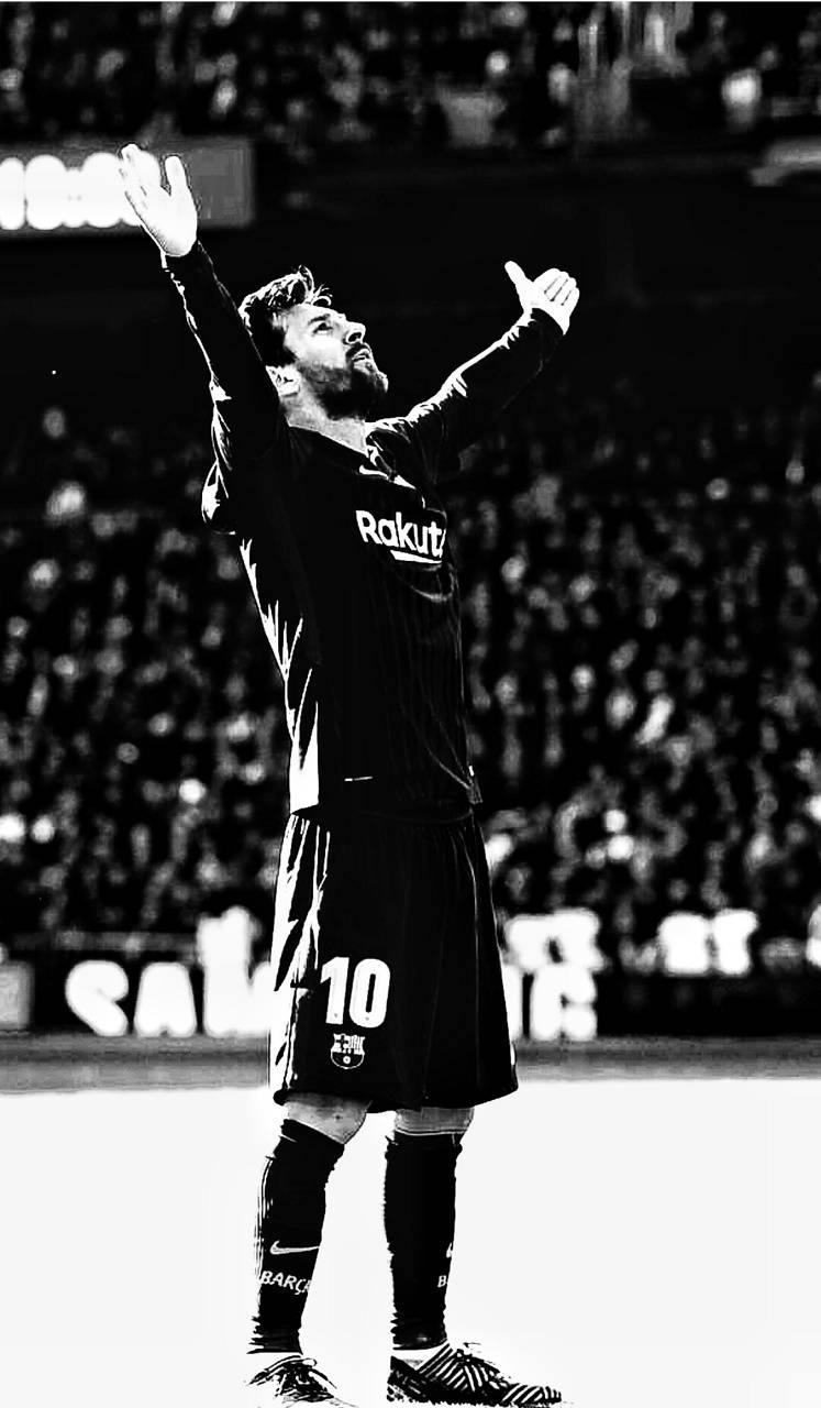 Messi Black Wallpapers Wallpaper Cave