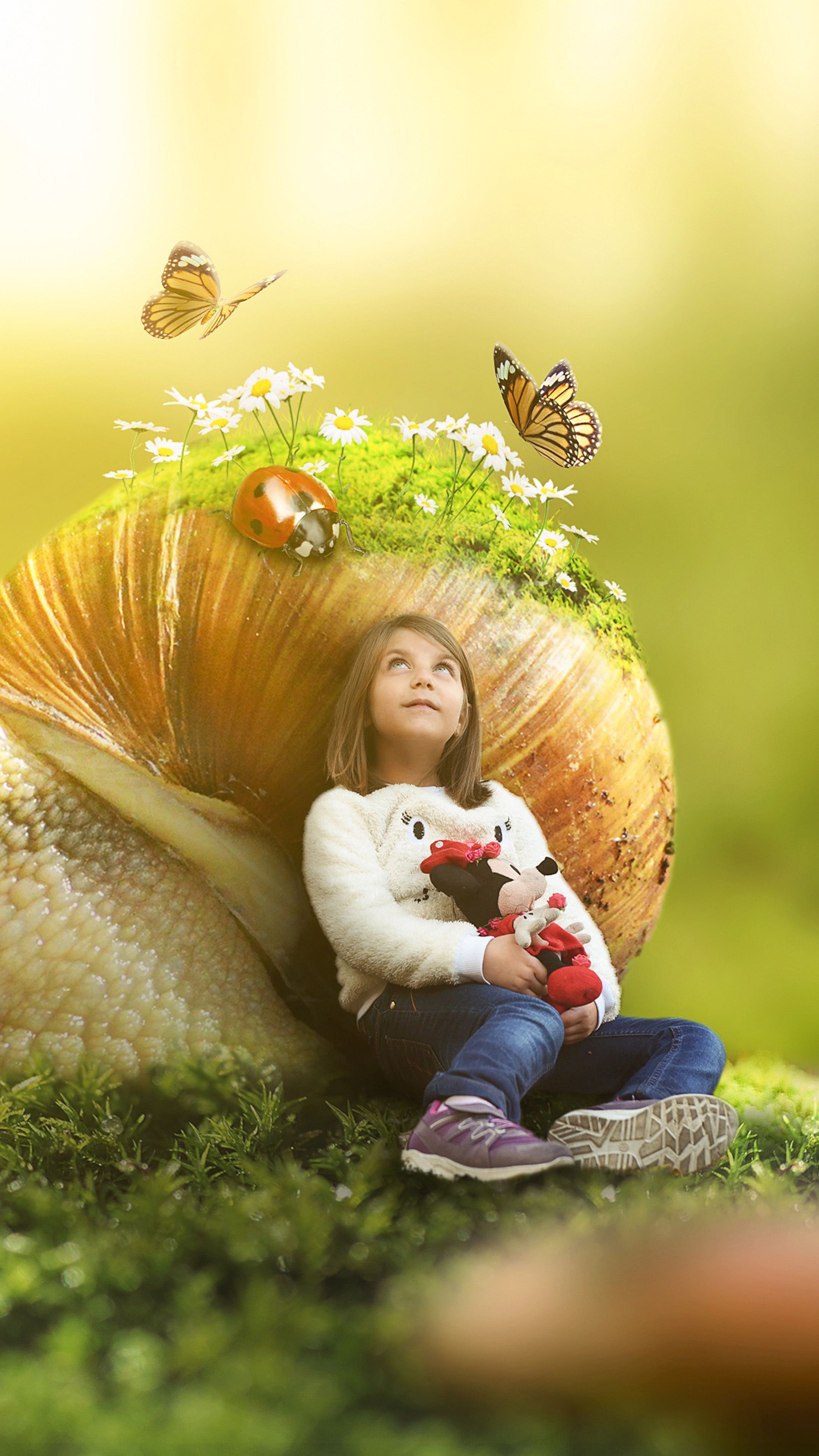 Cute Girl Mobile Wallpapers Wallpaper Cave