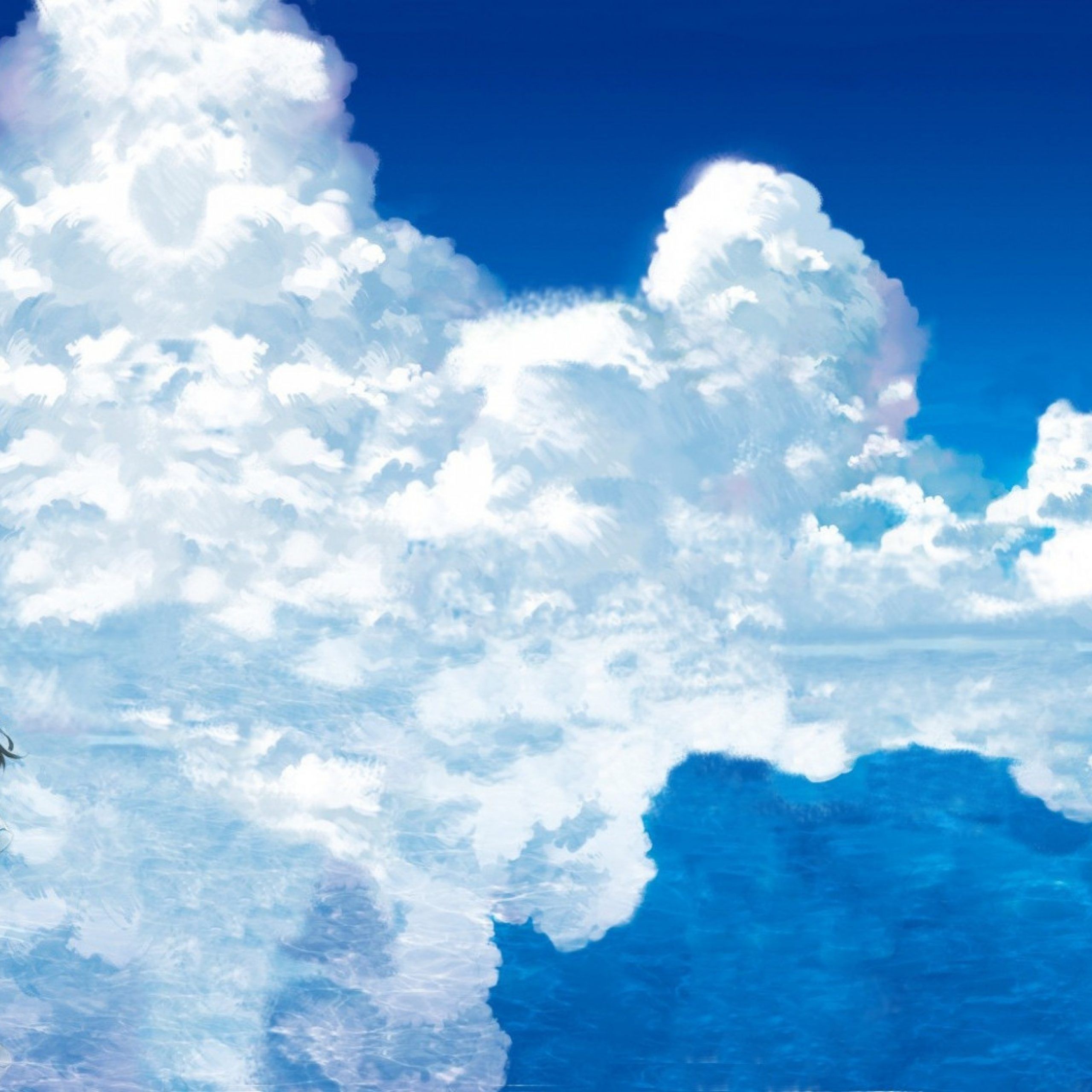 Clouds 4k Anime Ps4 Wallpapers Wallpaper Cave 08B
