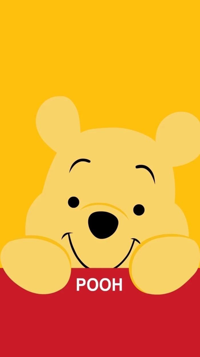 Aesthetic Yellow Winnie The Pooh Wallpapers Wallpaper Cave