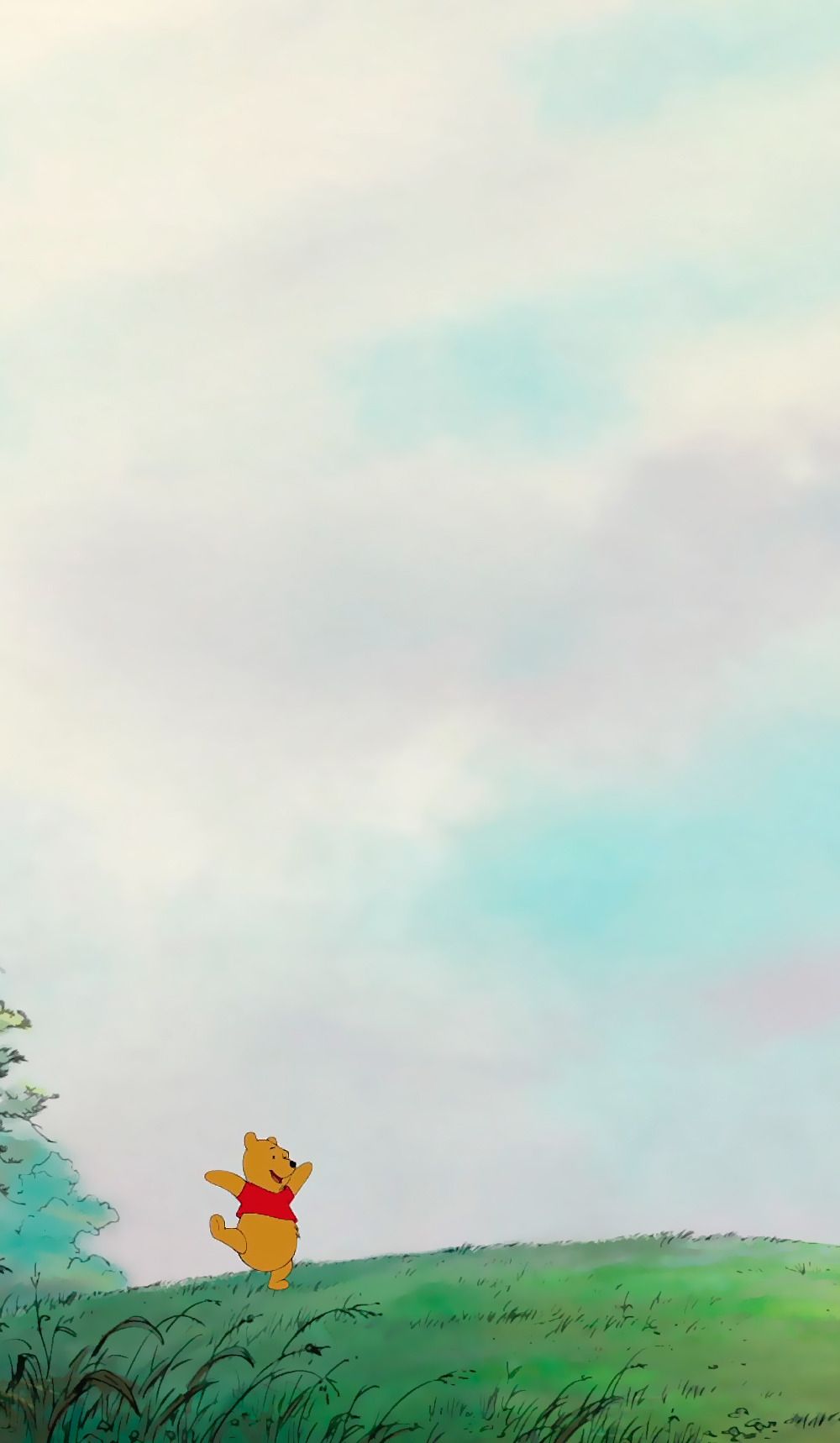 Aesthetic Yellow Winnie The Pooh Wallpapers Wallpaper Cave