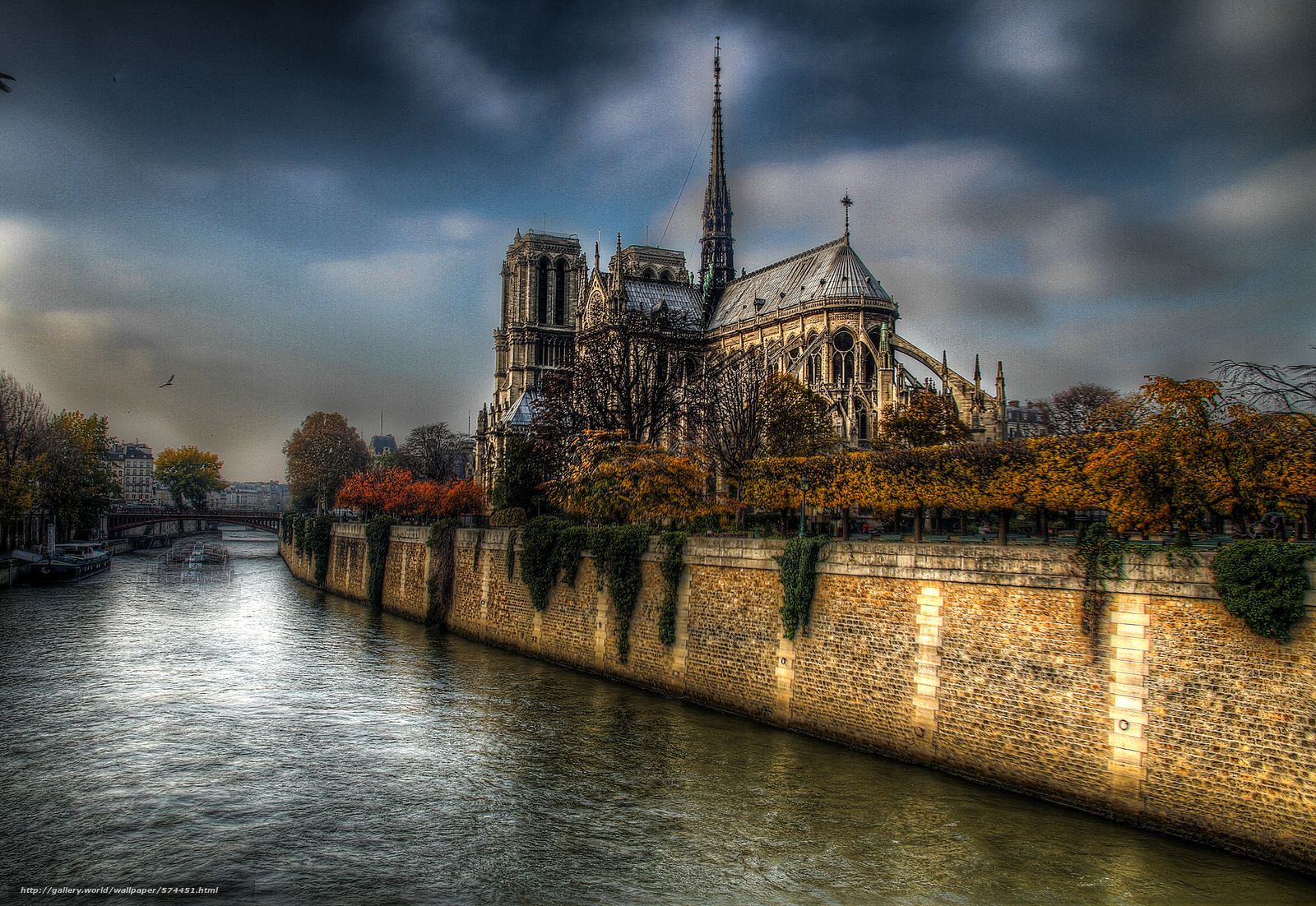 Notre Dame Night Wallpapers Wallpaper Cave