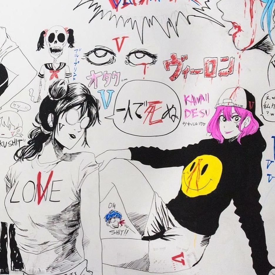 Anime Vlone Wallpaper