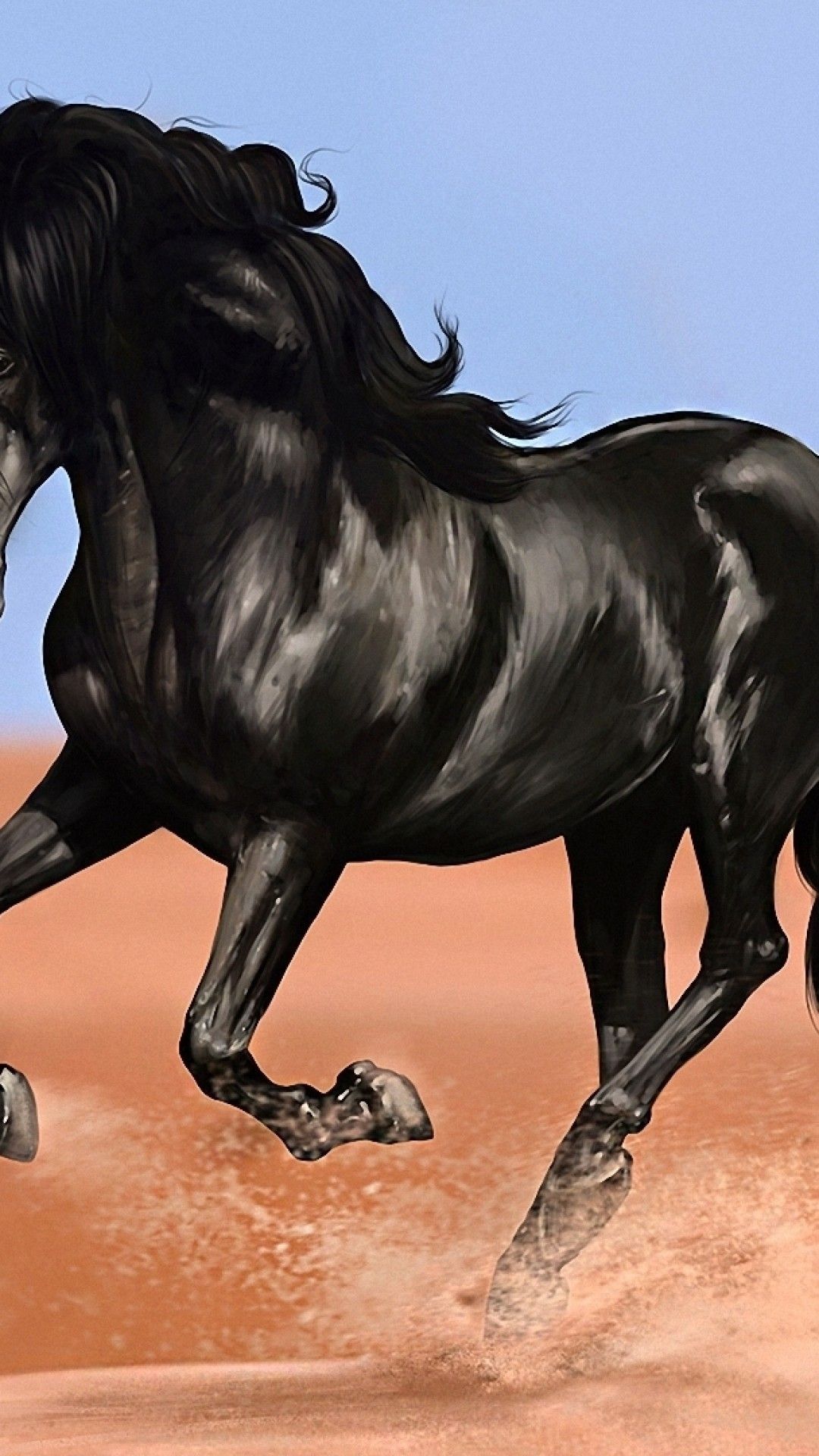Black Horse iPhone Wallpapers Wallpaper Cave