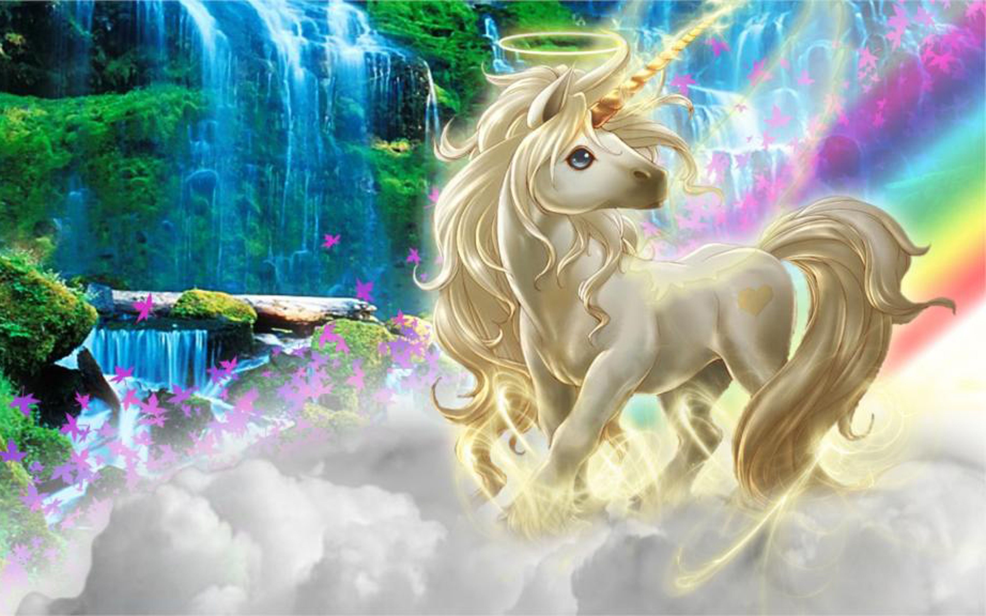 Bright Colours Unicorn Wallpapers Wallpaper Cave
