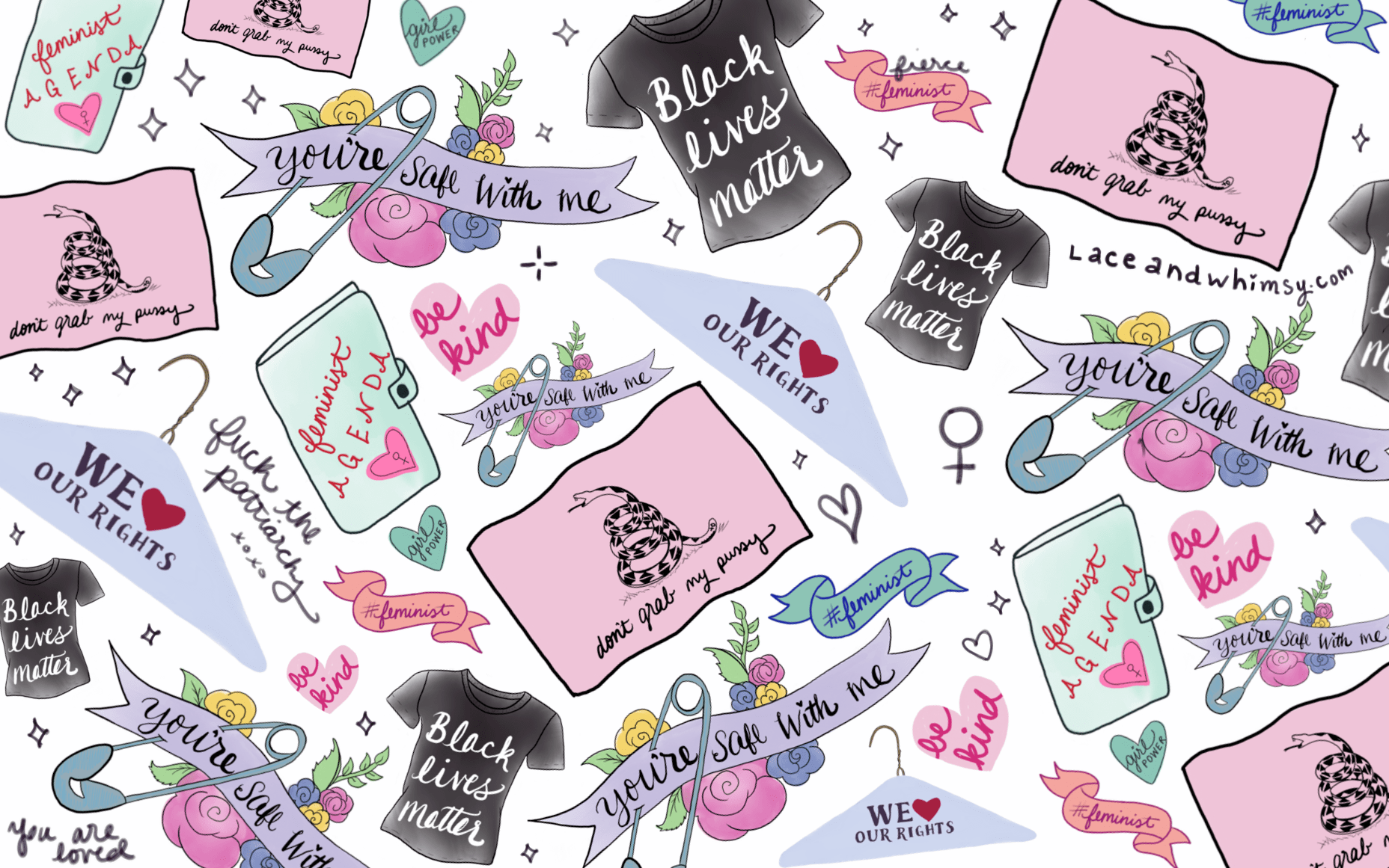 Feminist And Feminine Desktop Wallpapers Wallpaper Cave
