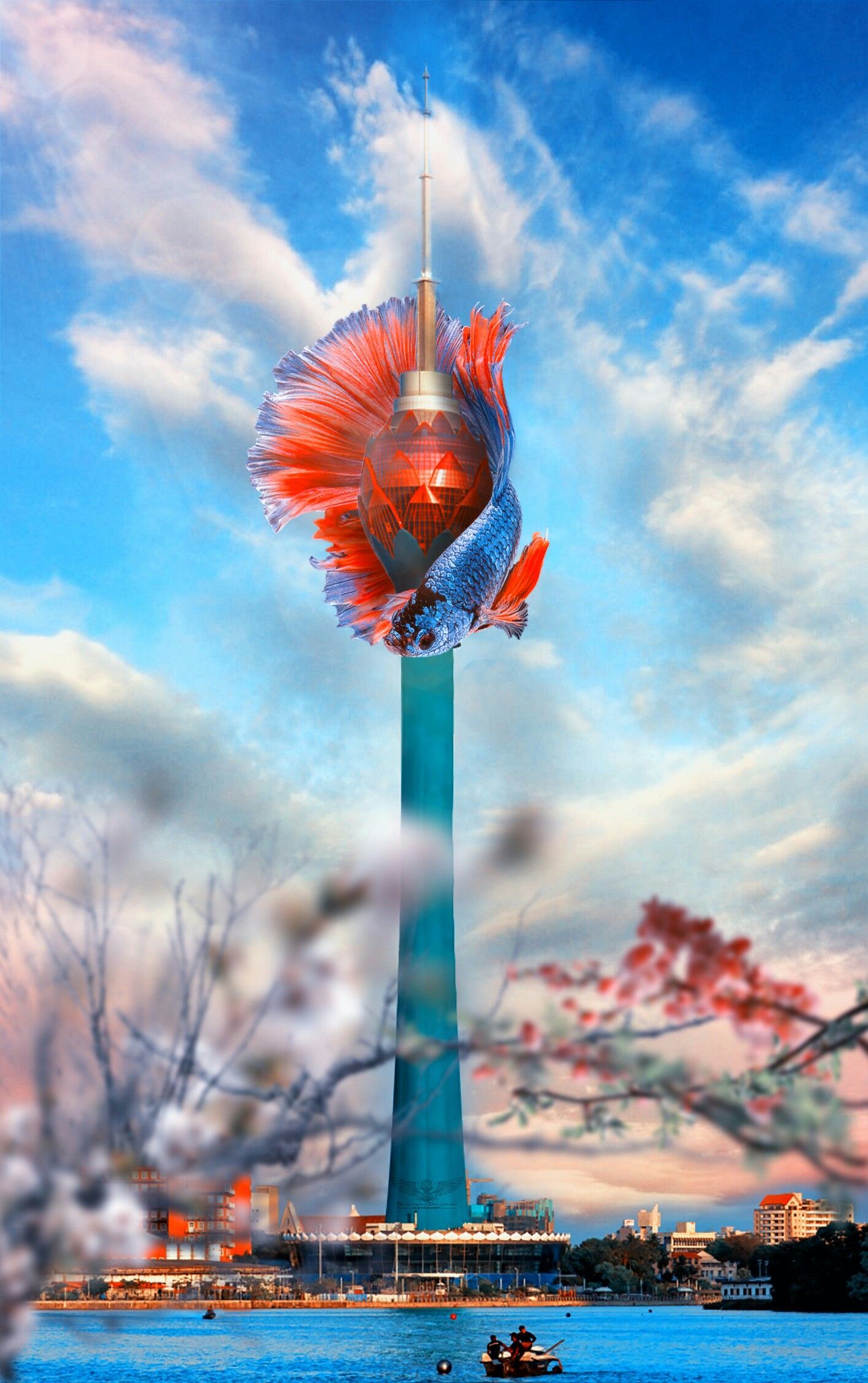 Lotus Tower Wallpapers Wallpaper Cave