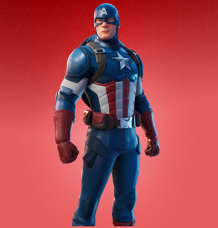 Captain America Fortnite Wallpapers Wallpaper Cave