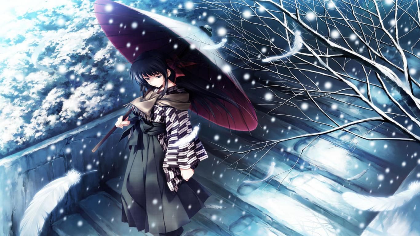 Snow Anime HD Wallpapers Wallpaper Cave