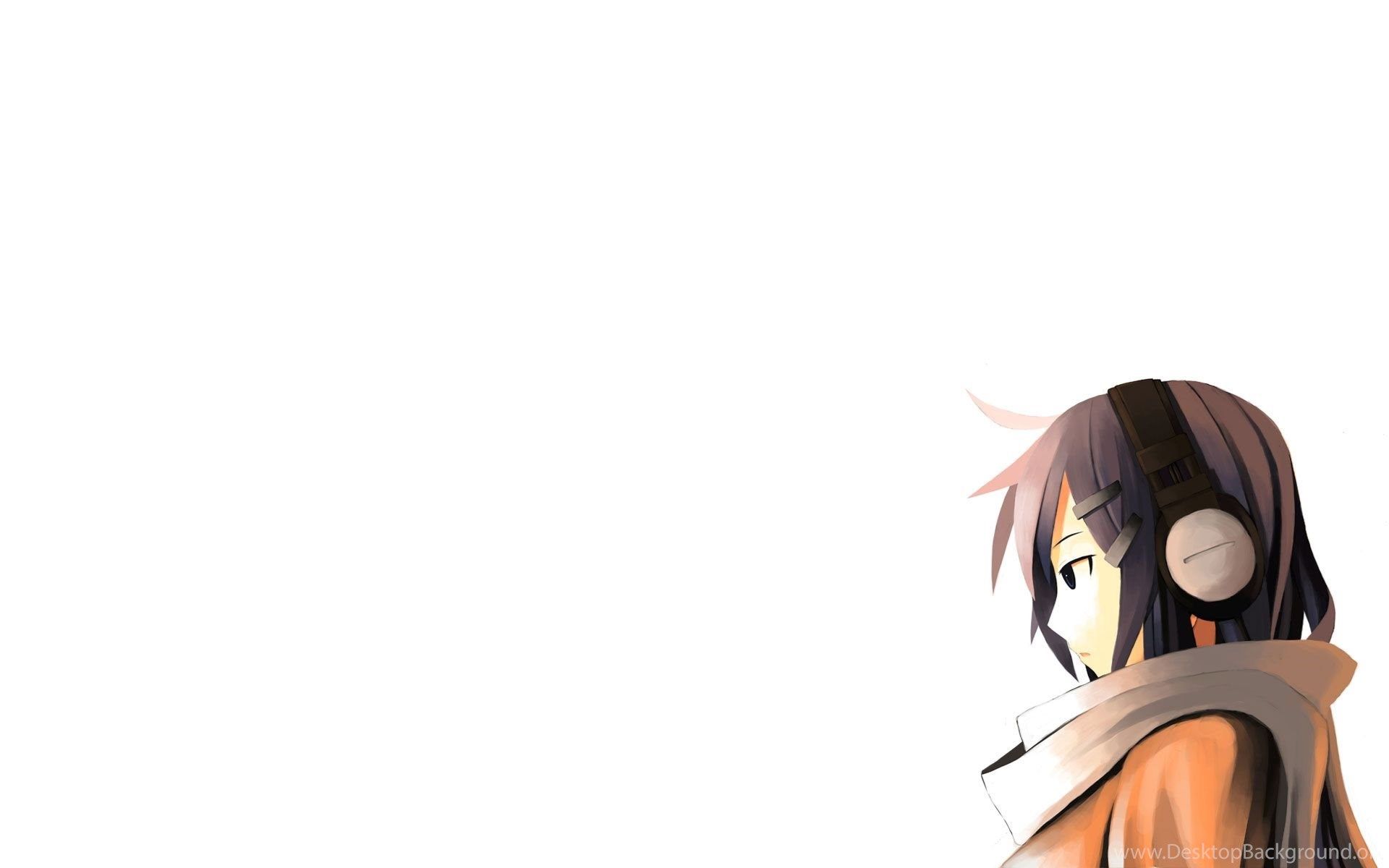 Cute Anime Girls With Headphones HD Wallpapers Wallpaper Cave