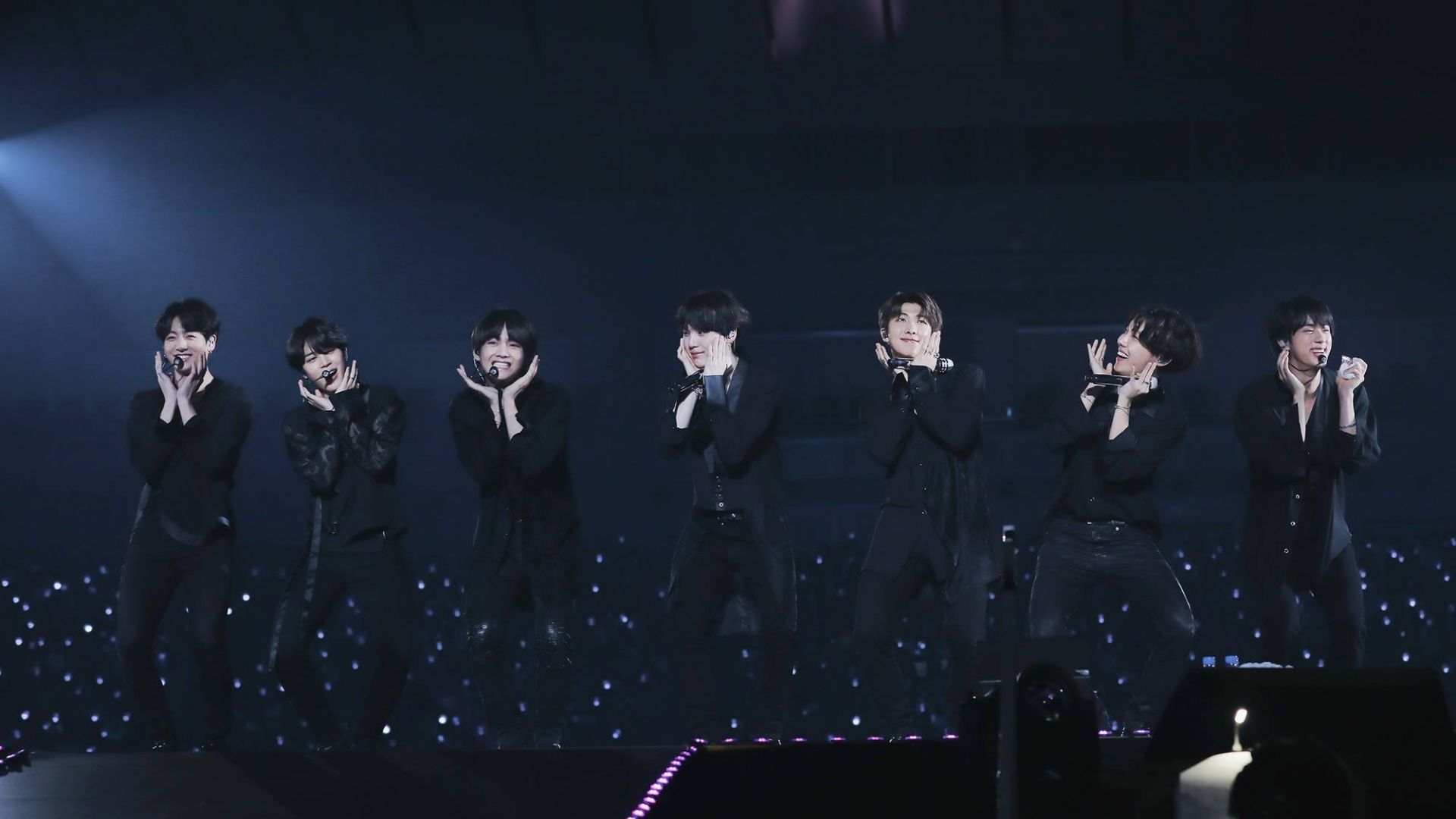 BTS Concert Desktop Wallpapers Wallpaper Cave