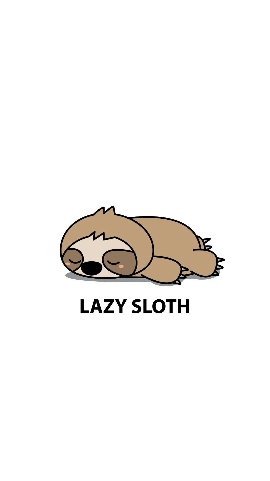 Sloth Cartoon Wallpapers Wallpaper Cave